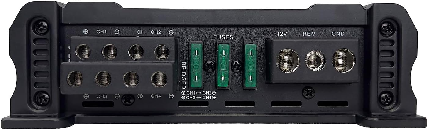 Orion Cobalt Series CBA3500 4 High Efficiency 4-Channel Class A/B Amplifier for Car Audio Stereo - 3500W High Output, 2/4 Ohm Stable, Adjustable Low/High Pass, Bass Boost, MOSFET Power Supply