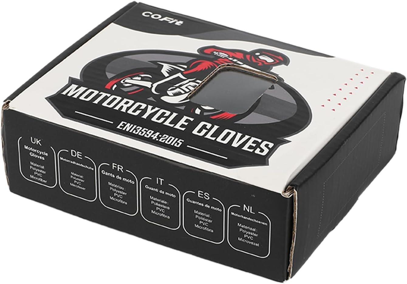 COFIT Motorcycle Gloves Breathable, Touchscreen Motorbike Gloves Anti-Slip with Good Grip Hard Knuckles Protection for Men Women Motocross, BMX ATV MTB Cycling, Road Racing - Orange M