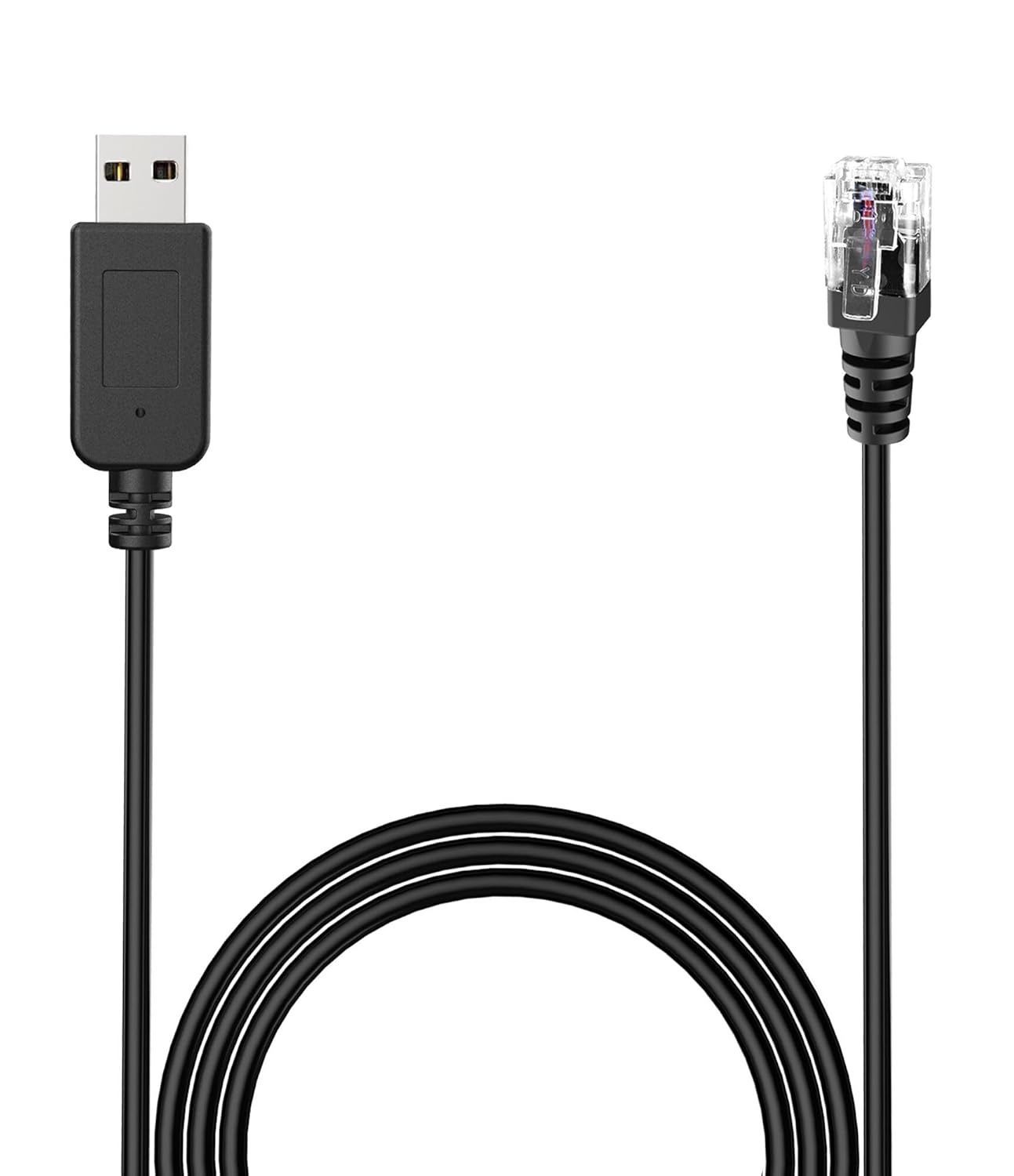 Radar Detector Cable, with USB to RJ11 Plug,for Escort Valentine One Uniden Beltronics Cobra Radar Detector,Replacement Power Cable for Radar Detectors(RJ11-3.3ft)