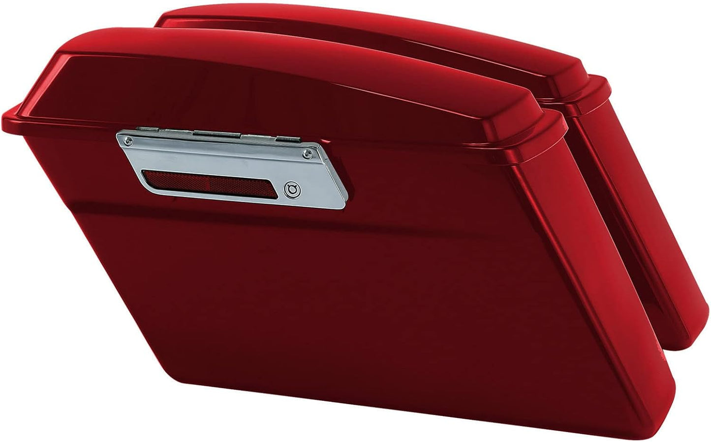 Green-L Red Hard Saddlebags Fit for Harley Touring Electra Glide Street Glide Road Glide Road King 1994-2013