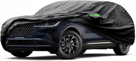 Proadsy 2025 Upgrade Car Cover Custom Fit for Lincoln Nautilus 2024 2025, Waterproof All Weather for Automobiles, Full Exterior Cover Rain Snow Sun Protector Indoor Outdoor Car Cover