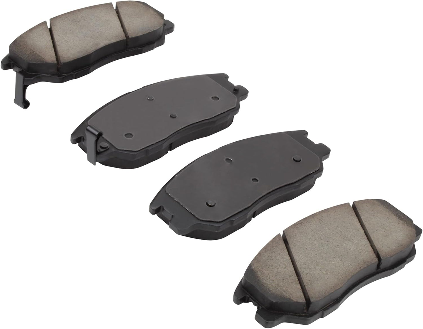 Premium Ceramic Front Brake Pads (1001-1013C) Compatible with Hyundai XG350 2004-2005, Kia Amanti 2004-2006