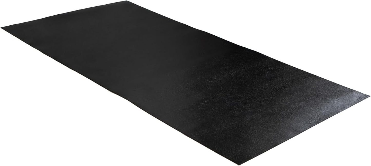 RESILIA Work Bench Mat - 22" X 96", Scratch-Resistant PVC Mats - Protect Your Workbench, Table, or Tool Station from Painting, Woodworking, Crafting, Building, & More, Black, Made in The USA
