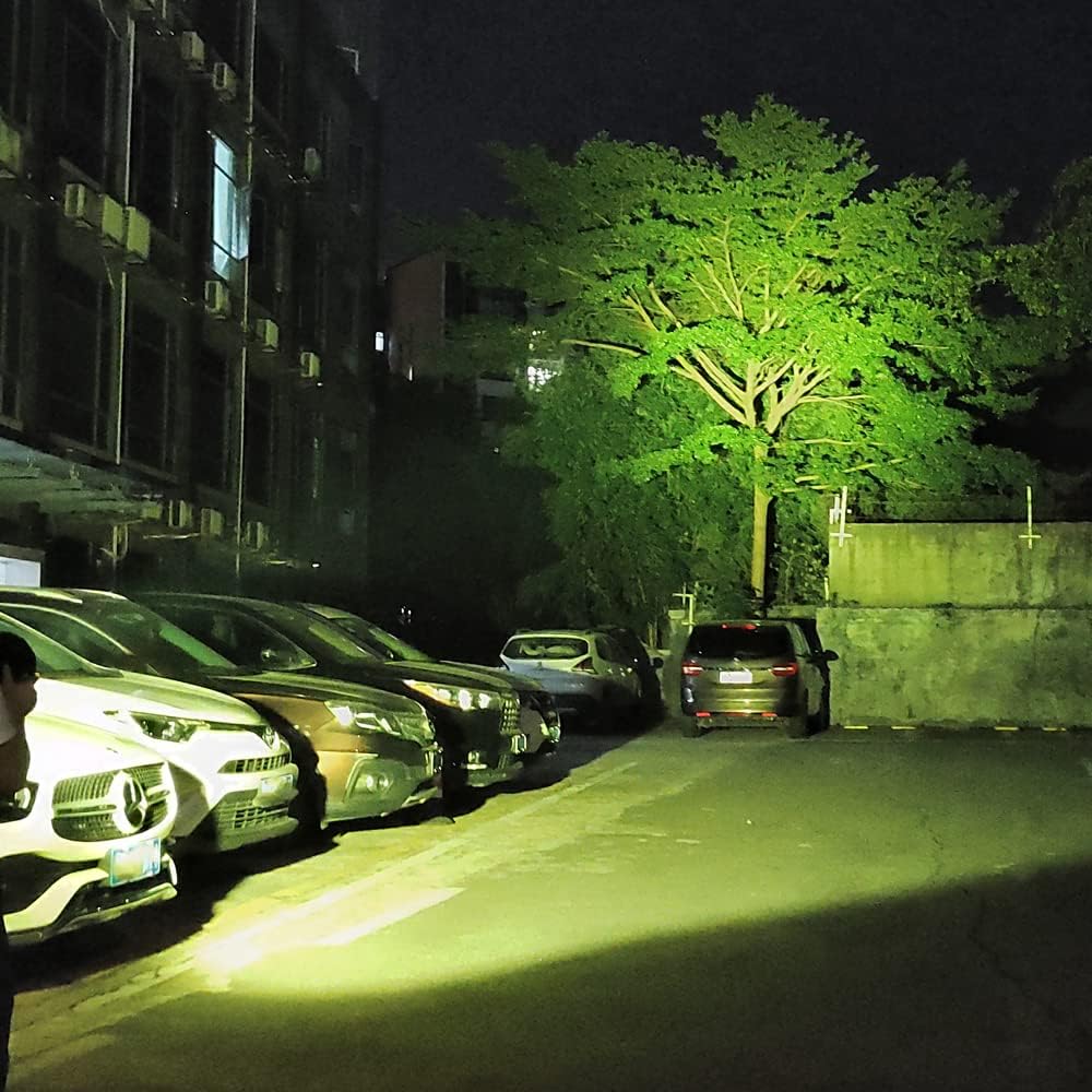 EXZEIT 5 Inch Amber LED Driving Lights - Round, 160W 11200 Lumens Waterproof Fog Lights for Jeep Wrangler, Trucks, Toyota Pickup, GMC SUV