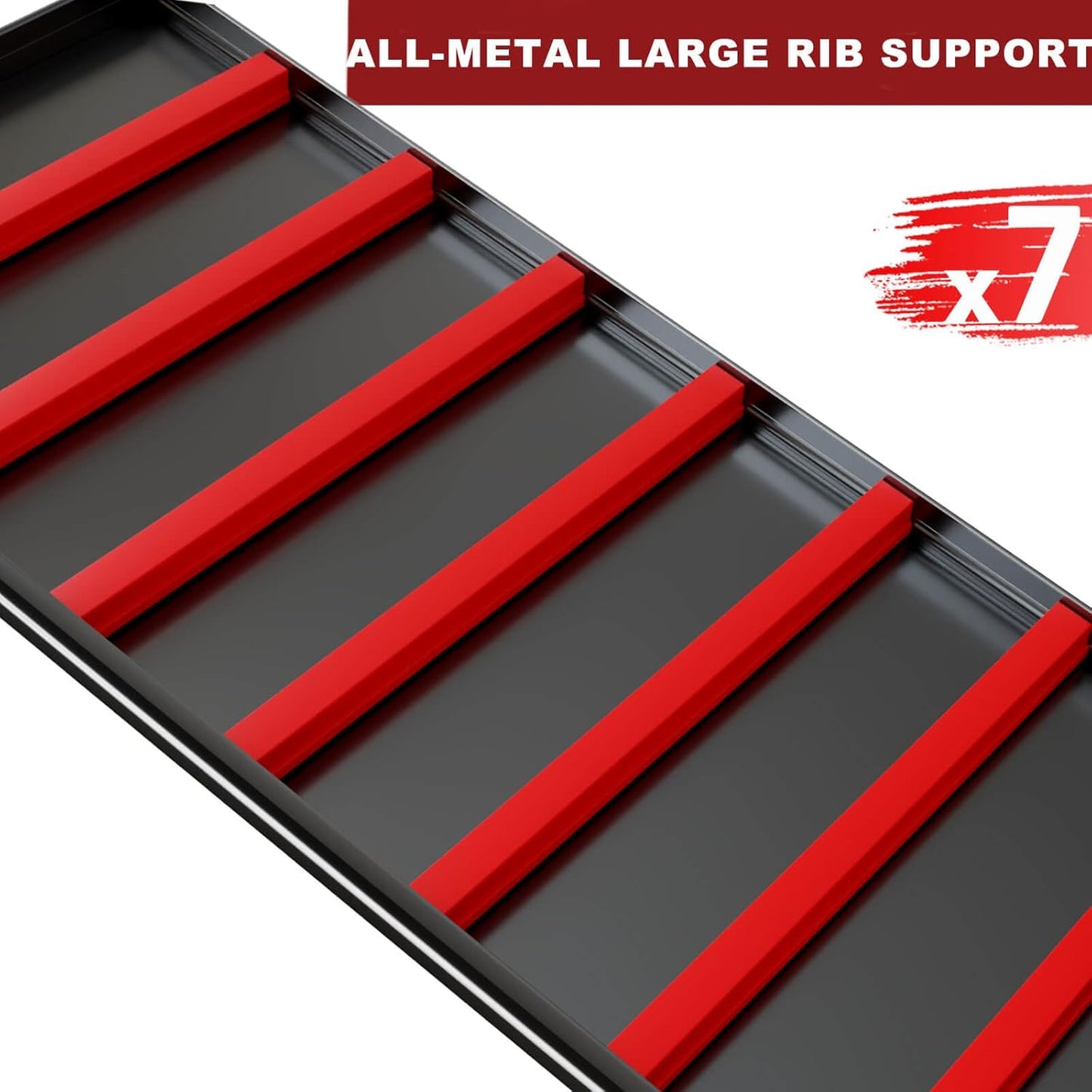 65" W Garage Shelving Heavy Duty, Adjustable 5 Tier Metal Shelves, Commercial Metal Shelf Rack, Industrial Shelving