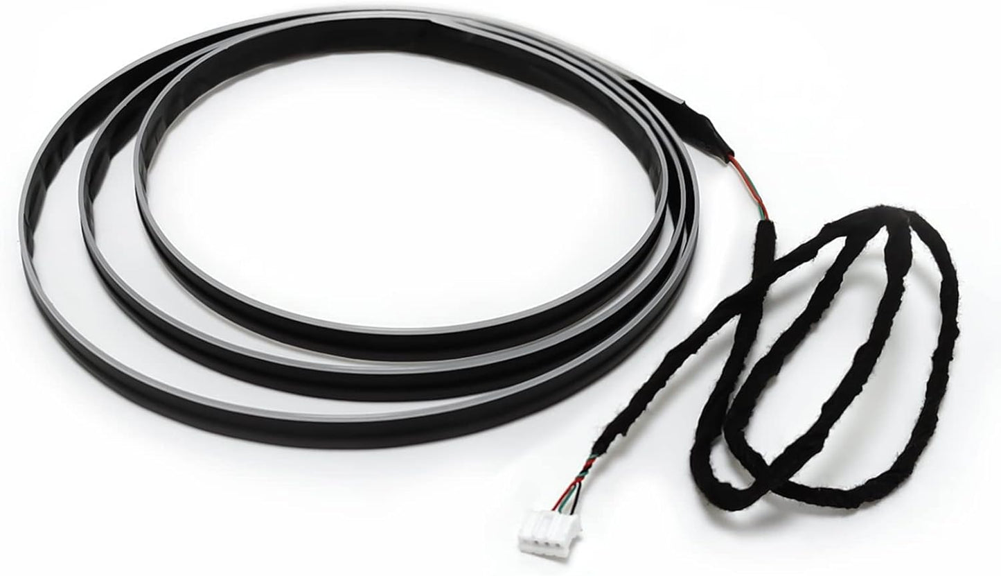 Dreamcolor Acrylic Interior Car LED Strip Light 29.5-inch, which fit for dreamcolor main controller connects and sub-controller kit (not including), Not applicable dreamcolor 5 in 1(single controller)