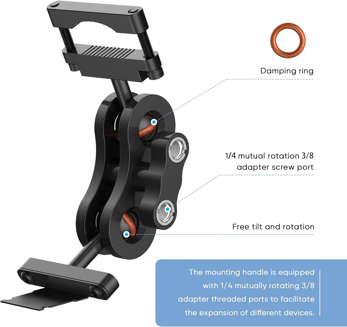 Radar Mount Mirror Mount Bracket for Escort MAX,MAX2,Older(2015-2019) MAX 360 Radar Detector（Not for 2020 Max360 or MAX360C）