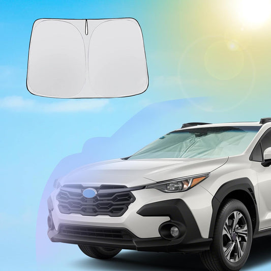 SXCY for 2024 2025 Subaru Crosstrek Windshield Sunshade 2024 2025 Crosstrek Premium, Sport, Limited Accessories 2024 2025 Subaru Crosstrek Sunshade Foldable Sun Shield 2025 Crosstrek Limited Sunshade