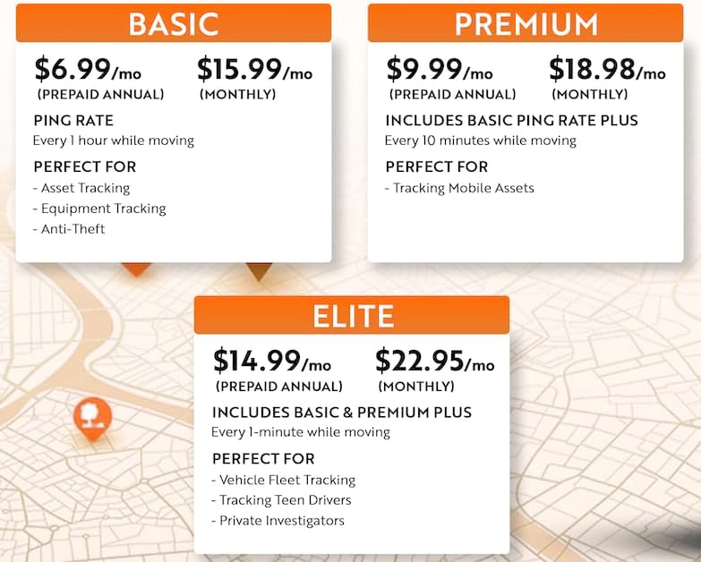 Trak-4 GPS Tracker for Vehicles, Assets, Equipment. Long Battery Life, Waterproof, Global Tracking. Low-Cost Subscription Required.