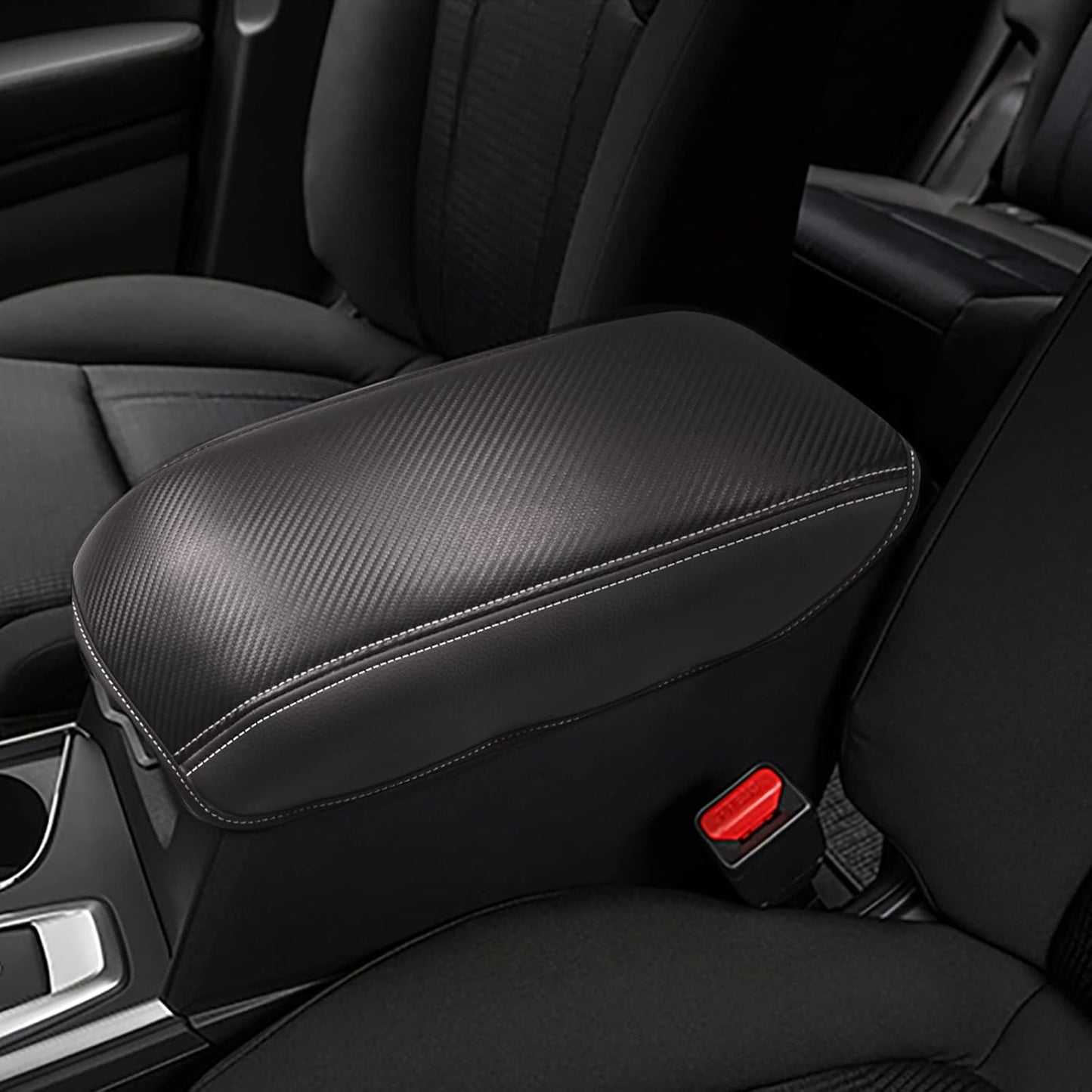 SXCY Fit for 2025 2022-2024 Subaru Ascent Armrest Cover FIT for 2022-2024 2025 Subaru Ascent Center Console Cover 2025 Ascent Accessories for 2019-2025 Ascent Console Armrest Cover