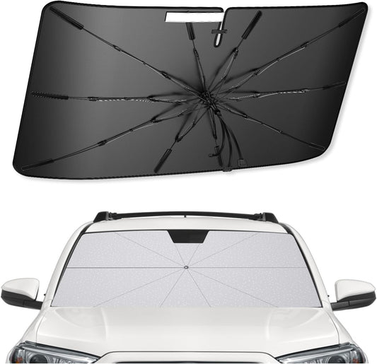 SXCY for 2025 Toyota 4Runner Windshield Umbrella Sunshade [Easier Foldable] for 2025 Toyota 4Runner Accessories 2025 4Runner Sunshade Umbrella 2025 4Runner Windshield Umbrella Shade