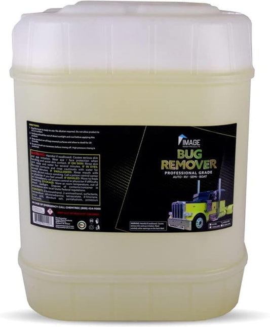 Image Wash Products Bug Remover – (5 Gallon) Best Bug Remover for Cars/Truck Exterior | Bug Cleaner for Vehicles, Car Bug Remover Spray, Bug Off Car Cleaner, Bug Wash for Cars
