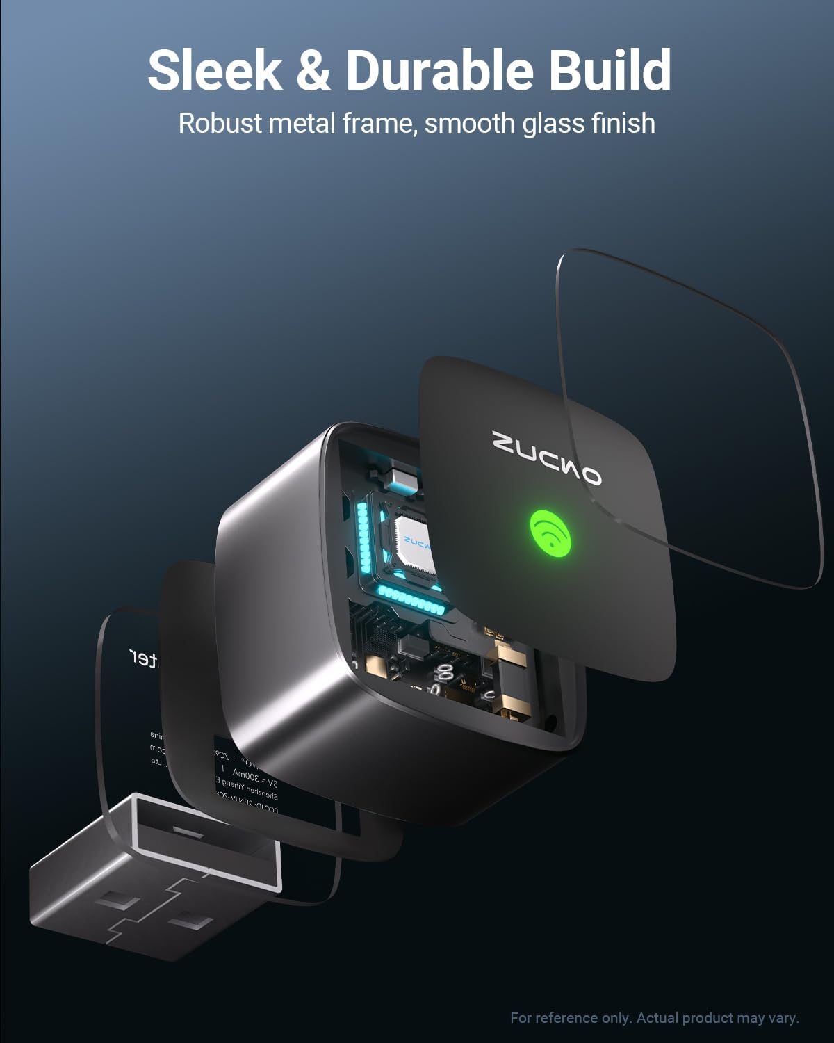 Mini Wireless CarPlay Adapter for Carplay and Android Auto 2-in-1 Mini USB Design for Cars, Plug and Play Converts Wired to Wireless CarPlay for iOS10+/Android 11+, Black