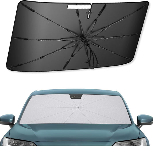 SXCY for 2023 2024 2025 Honda HRV Windshield Umbrella Sunshade [Easier Foldable] for 2025 Honda HRV HR-V Accessories 2025 HRV Sunshade Umbrella for 2025 HRV Windshield Sun Shade Umbrella