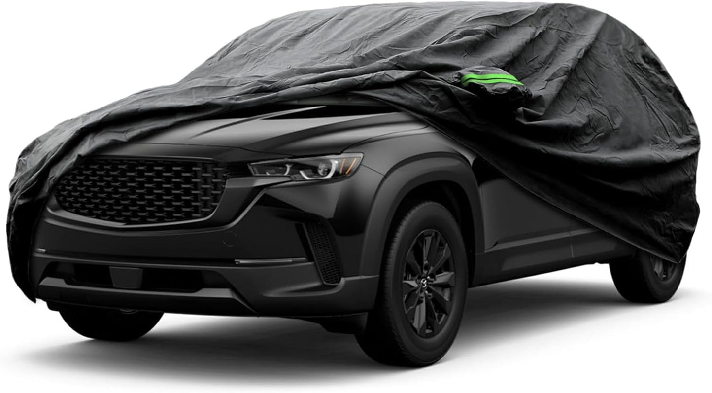 Proadsy 2025 Upgrade Car Cover Custom Fit for 2023-2025 Mazda CX-50, Waterproof All Weather for Automobiles, Full Exterior Cover Rain Snow Sun Protector Indoor Outdoor Car Cover