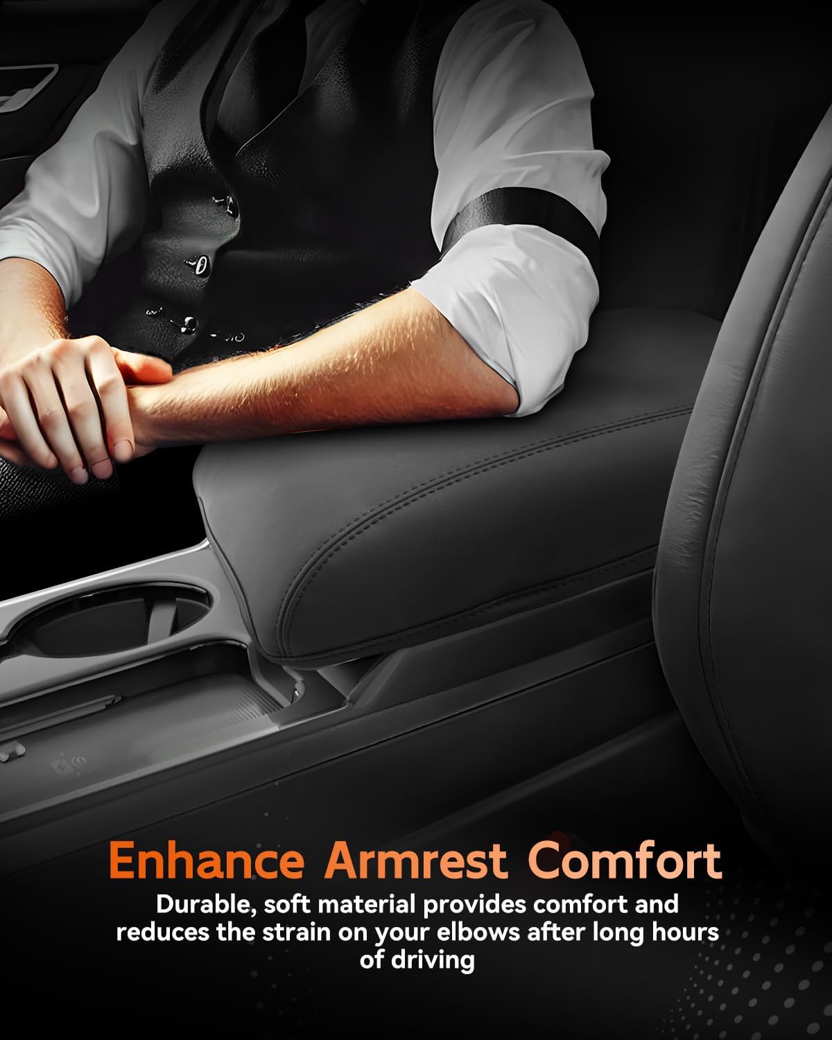 CDEFG for 2025 2026 Acura RDX Center Console Cover Armrest Box Cover for RDX A-Spec Accessories Console Arm Rest Protector