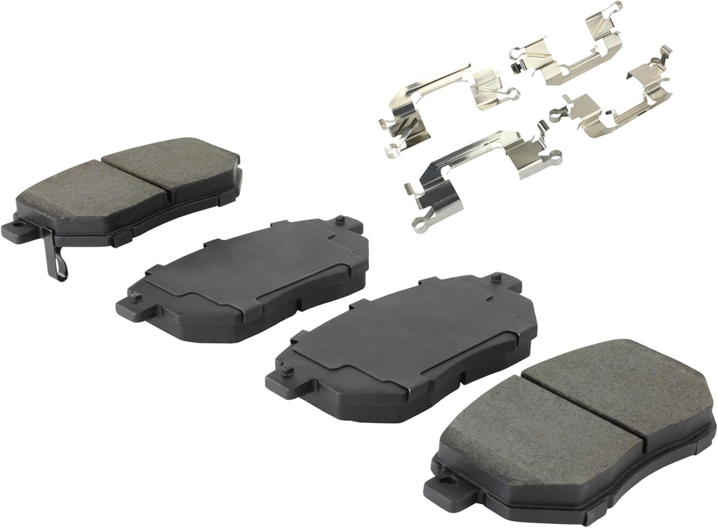 Premium Semi-Metallic Front Brake Pads (1001-0969AM) Compatible with INFINITI FX35 2004-2004, INFINITI FX45 2004-2004