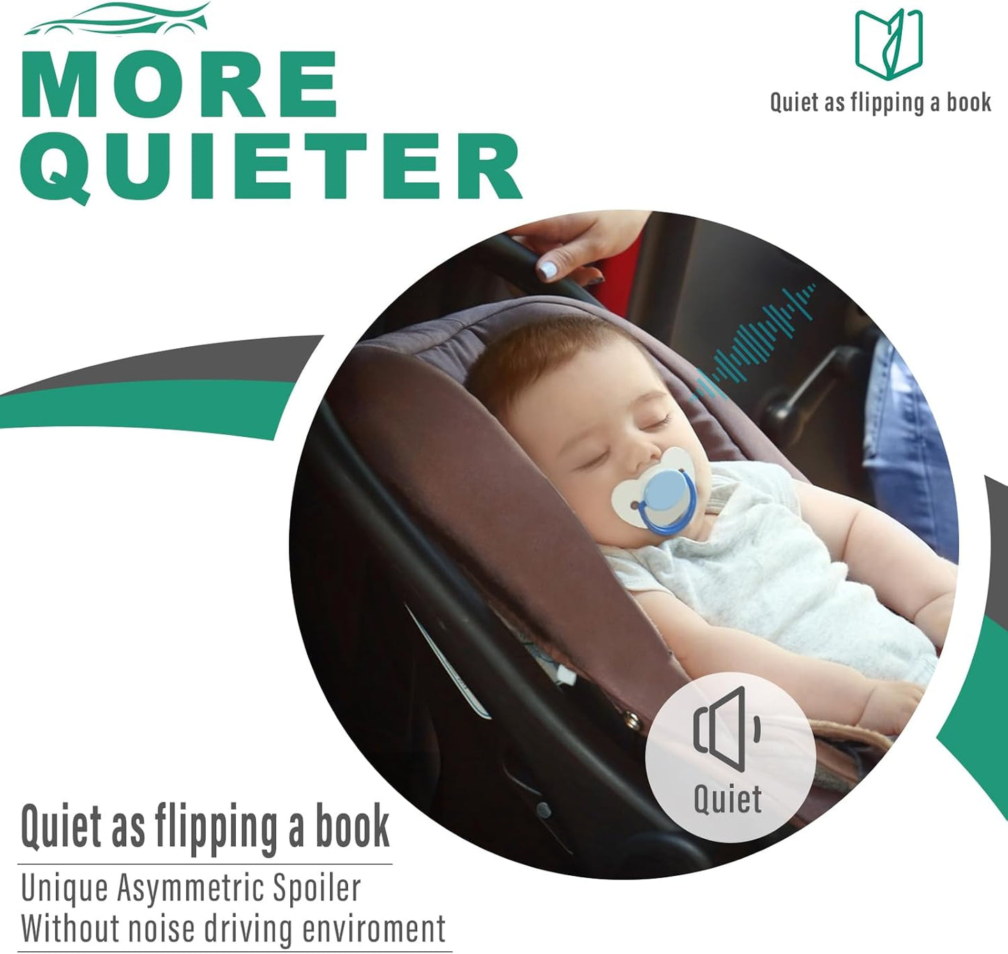 24" 18" 12" Windshield Wiper Blades Replacement for Kia Sportage 2011 2012 2013 2014 2015 2016 Premium All Weather Front Rear Wipers Set - OEM Quality (Pack of 3)