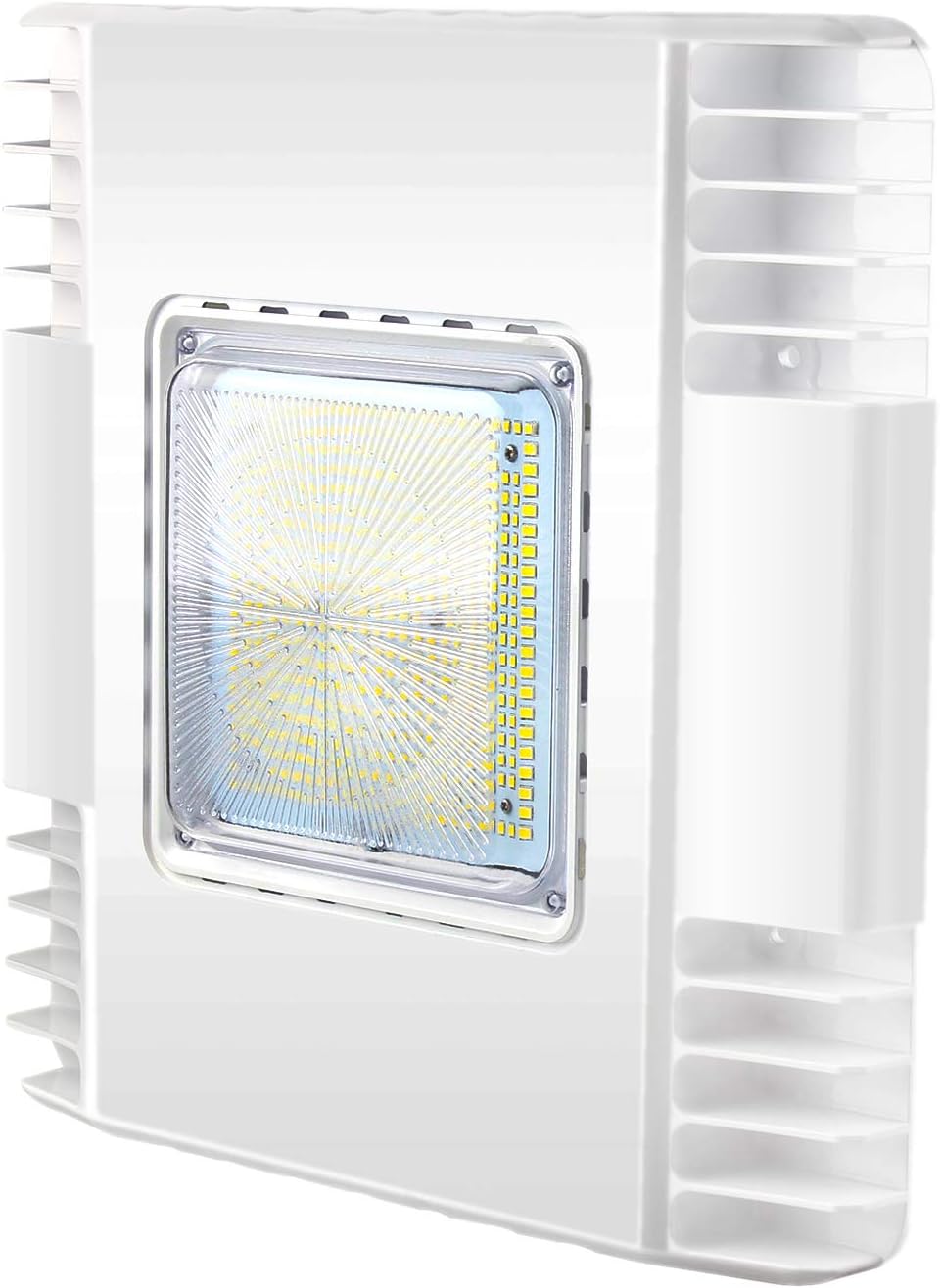 OSTEK LED Gas Station Canopy Light, 150W Carport Ceiling Light 5700K, Outdoor Rated (600W HID/HPS Equivalent), 90-277V IP65 DLC & UL Listed (150W - (1 Pack)