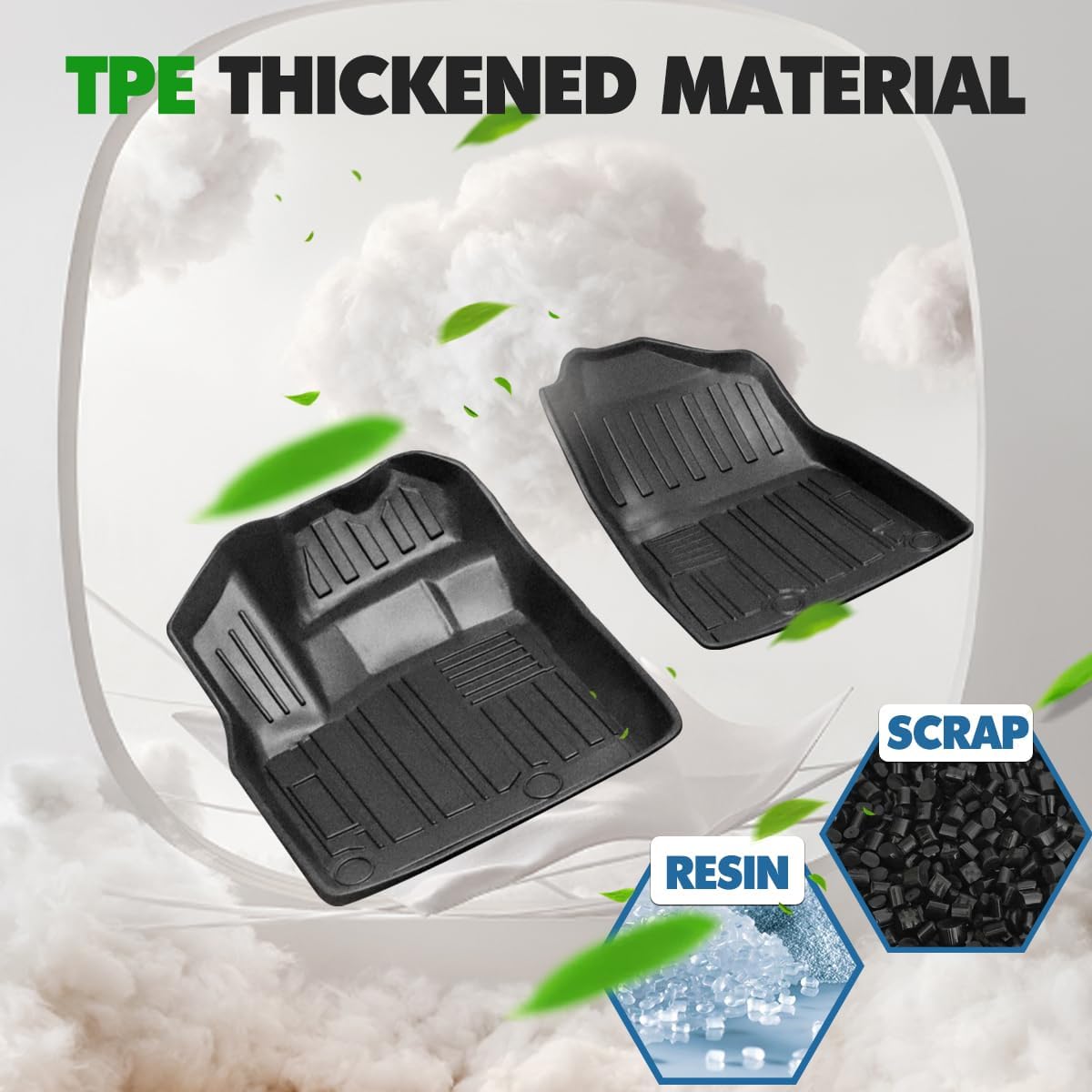 Fit for Nissan Rogue 2021-2024 2025 Floor Mats Backrest Mats Cargo Liners, All-Weather Rear Trunk Mat Rear Seat Back Cargo Cover Protector Fit for 2021-2025 Rogue Accessories (Not Fit Rogue Sport)