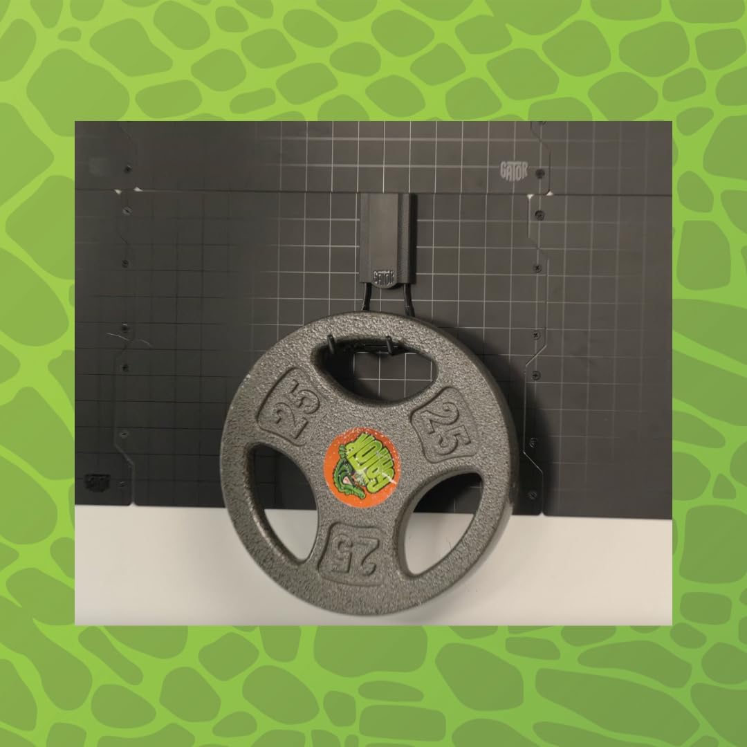 GATOR MAGNETICS Open Storage Hook: 4in Black 3-Pack, The Ultimate Workshop & Garage Storage Systems, Heavy Duty Magnetic Hooks, Sturdy Tool Organization Solutions, 25lb Hold, for All Steel Surfaces