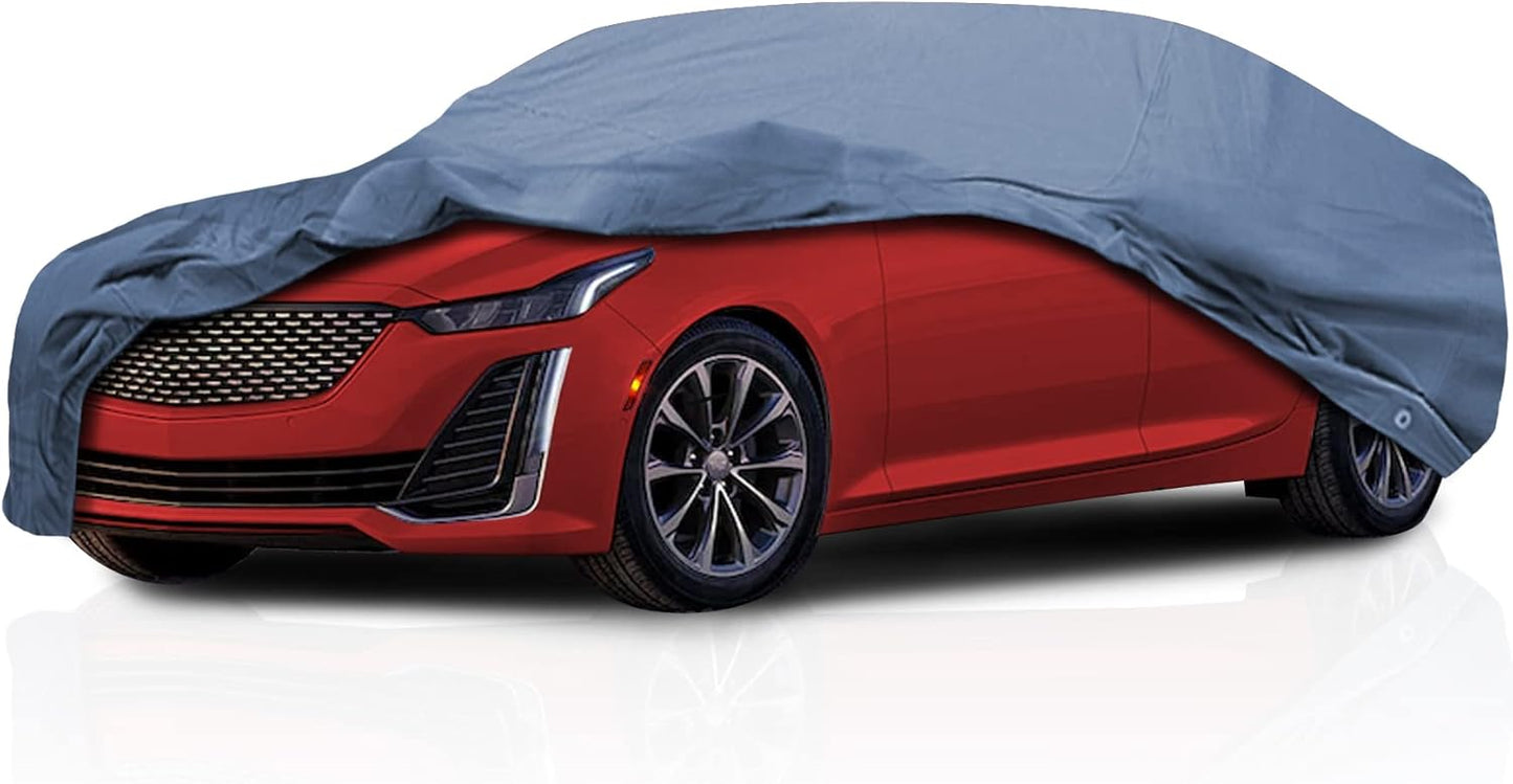 DaShield Ultimum Series Cadillac CT4-V 2020-2026 Sedan 4-Door All Weather Protection Semi Custom Fit Dust, Sun, Snow, Rain Protection Indoor Outdoor