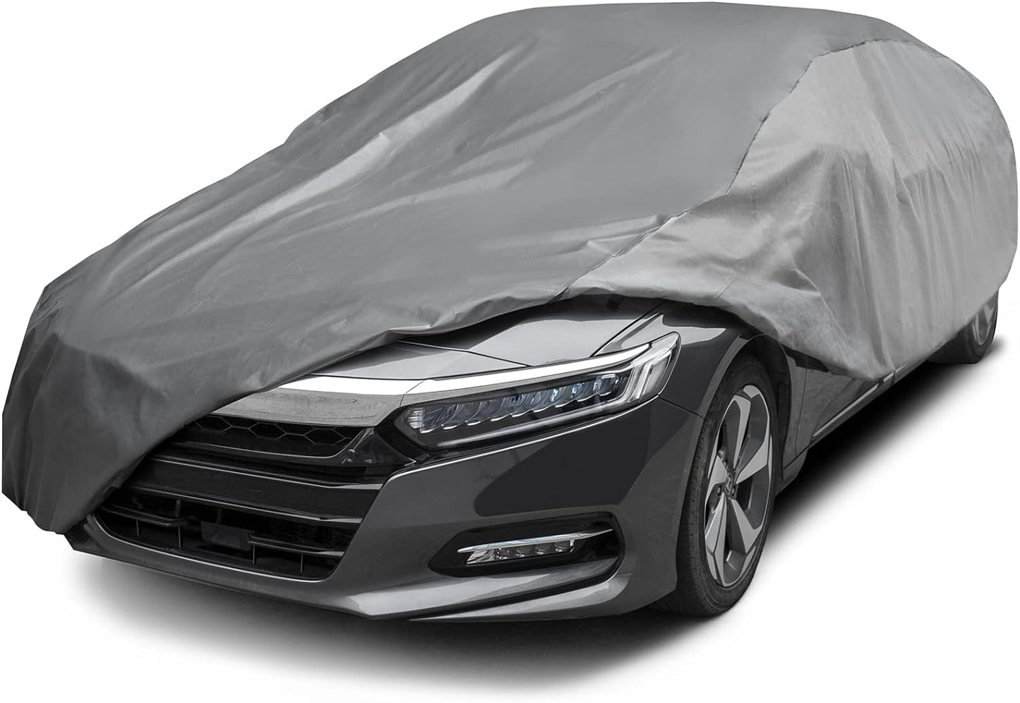 XCAR Ultra Light Waterproof Car Cover for Automobiles All Weather Protection, Windproof & Breathable, Fits Sedan Up to 228"