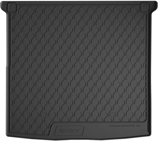 Gledring USA Custom Fit All-Weather Rubber Cargo Liner Intended for Mercedes (SUV) ML Class (W166) / GLE Class (C292) 2012-2018, No Trimming Required, Tailored Custom Fit, Protects from Rain, Mud