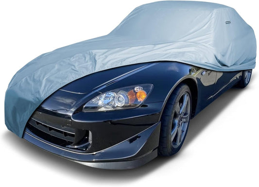 iCarCover Custom Car Cover for 2000-2009 Honda S2000 Convertible Waterproof All-Weather Rain Snow UV Sun Protector Full Exterior Indoor Outdoor Car Cover