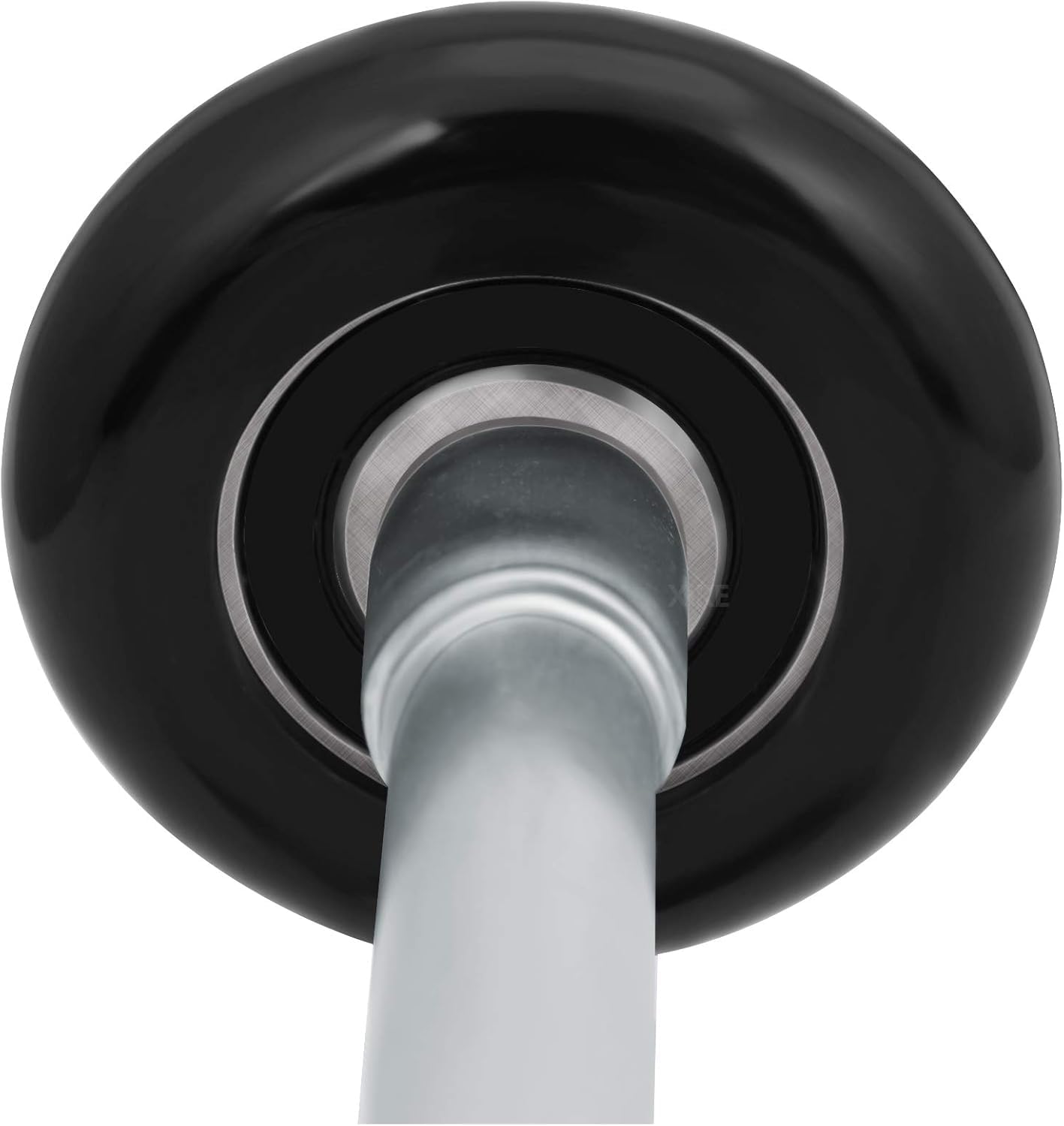 XiKe 12 Pack Black 2" Nylon Garage Door Roller 4" Stem, Quiet/Durable and High Load, Use 6200-2RS Double Seals Precision Bearings.