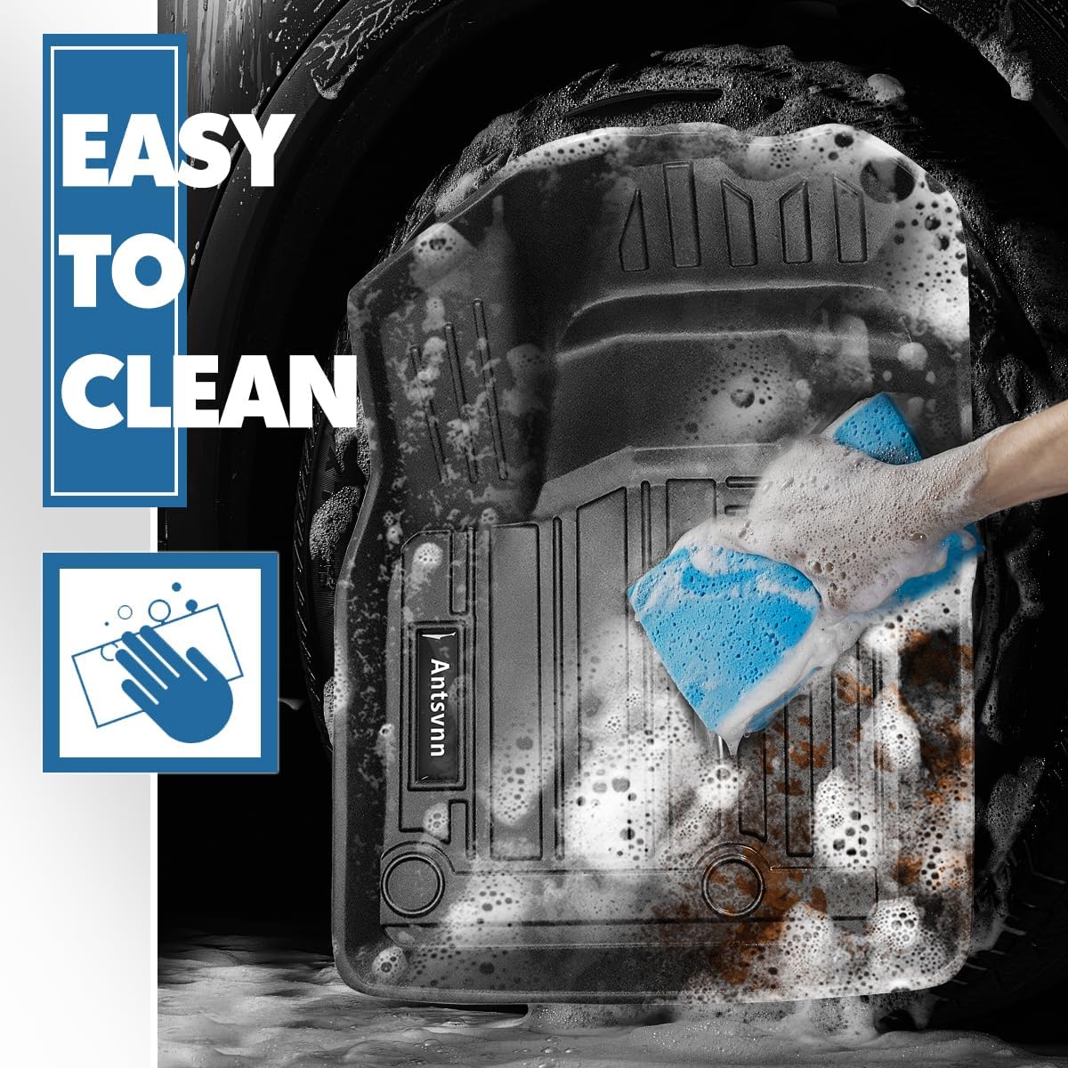 Fit for Nissan Rogue 2021-2024 2025 Floor Mats Backrest Mats Cargo Liners, All-Weather Rear Trunk Mat Rear Seat Back Cargo Cover Protector Fit for 2021-2025 Rogue Accessories (Not Fit Rogue Sport)