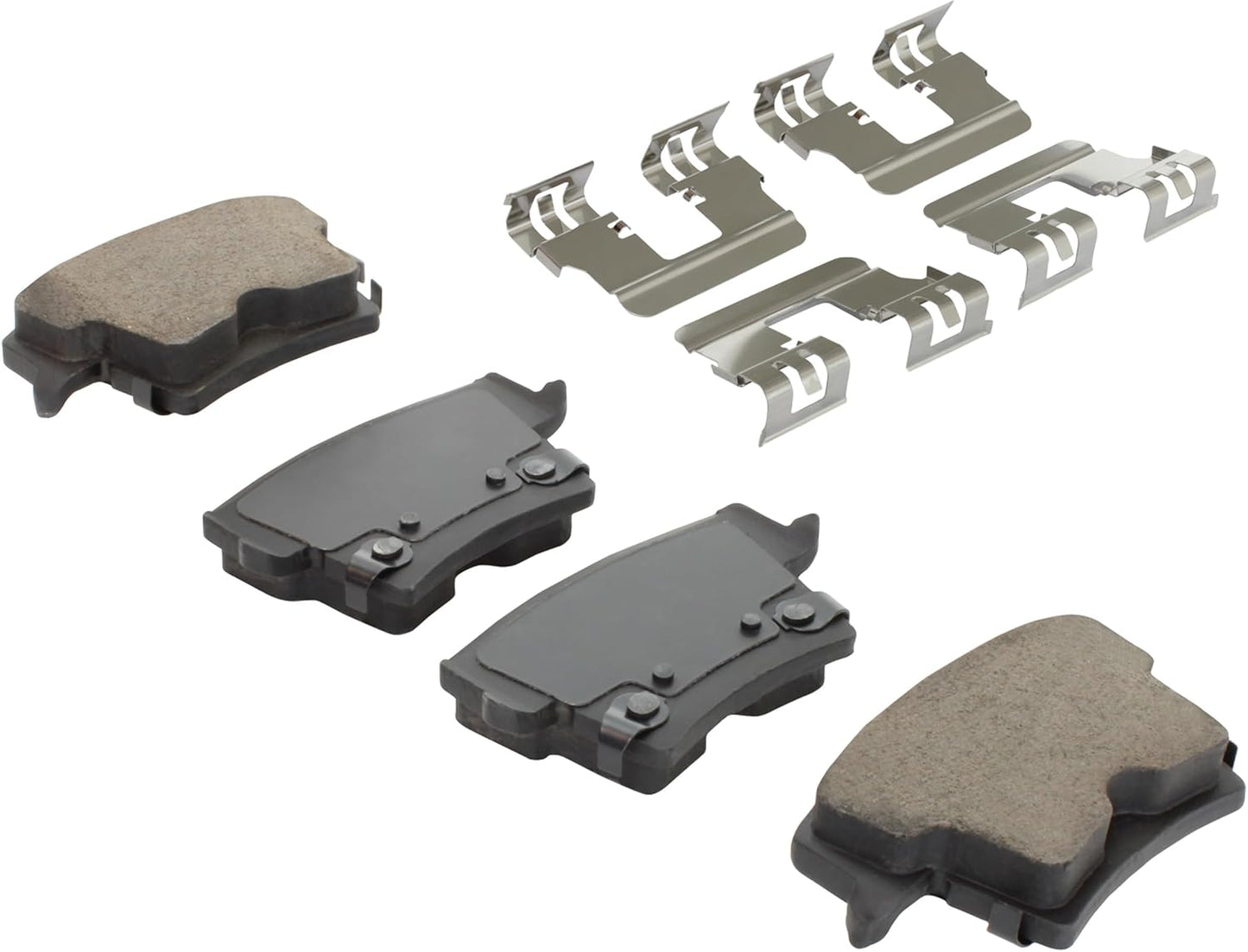 Premium Ceramic Rear Brake Pads (1001-1057C) Compatible with Chrysler 300 2005-2023, Dodge Challenger 2009-2021, Dodge Charger 2006-2020, Dodge Magnum 2005-2008