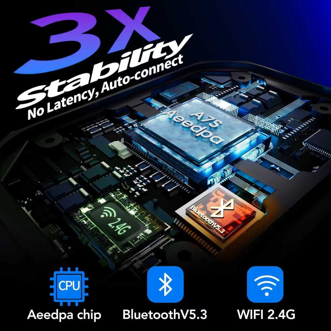 Mini Wireless CarPlay Adapter for iPhone - Convert Wired to Wireless | Bluetooth 5.3 | Plug & Play | iOS 10+ Car Systems 2015+ (for Factory CarPlay)