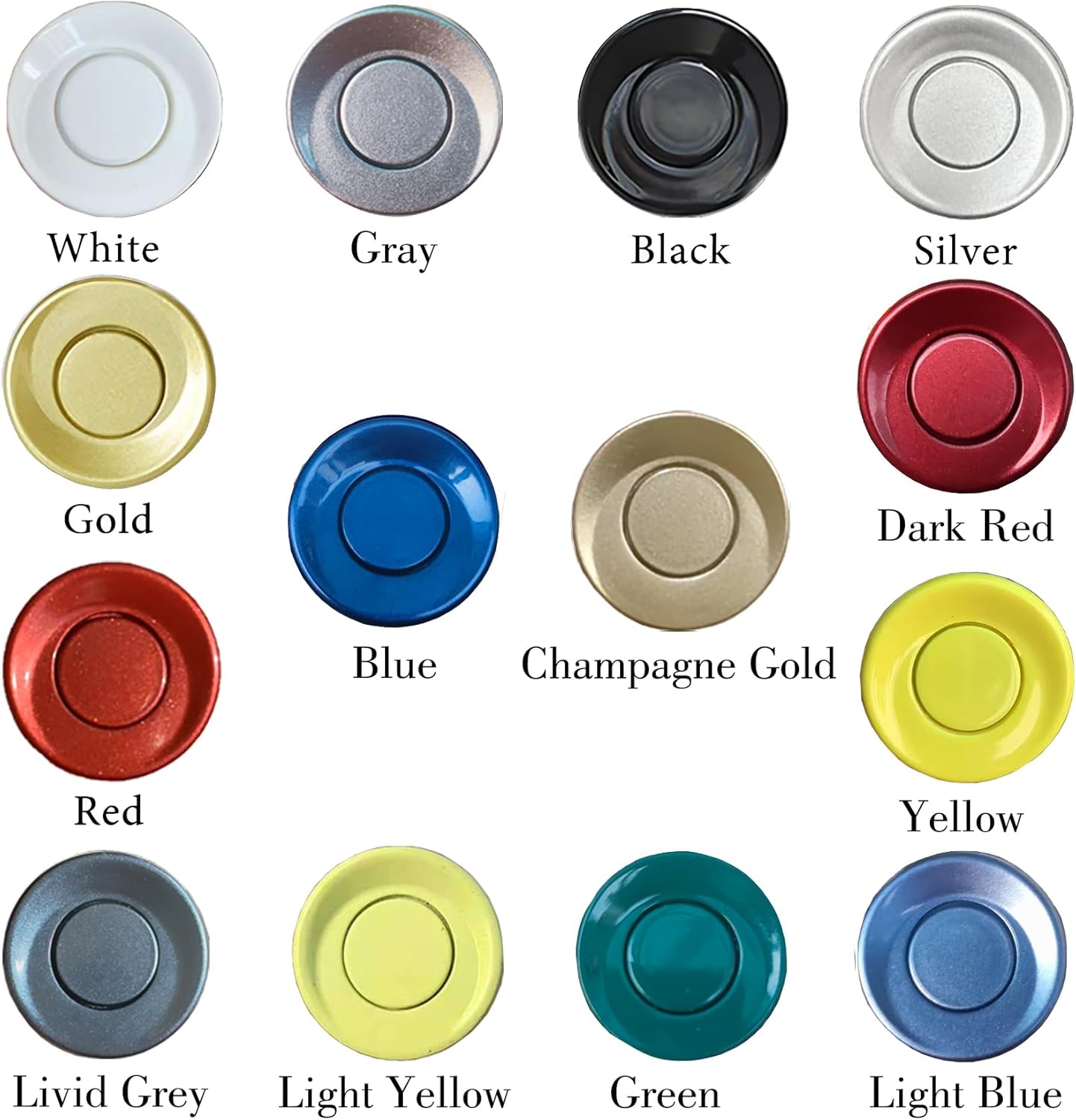 Parking Sensor Kit Backup Sensor Kit Reverse Sensor for Car 18 Color Options for Probes Adjustable Alarm Volume Professional Sensore de Reversa para Carro Safe Driving Assistant（Light Grey）