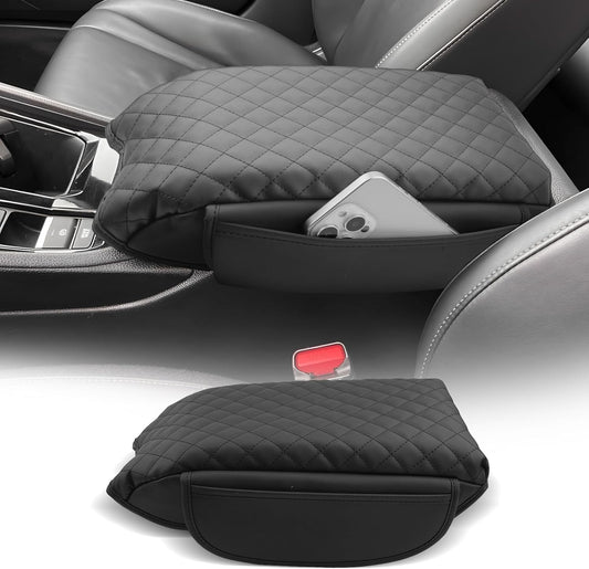 CDEFG for Honda Accord 2023-2025 Center Console Cover Armrest Box Cover for Accord (LX,SE) 2023 2024 2025 Accessories Console Arm Rest Protector 2 Side Pocket