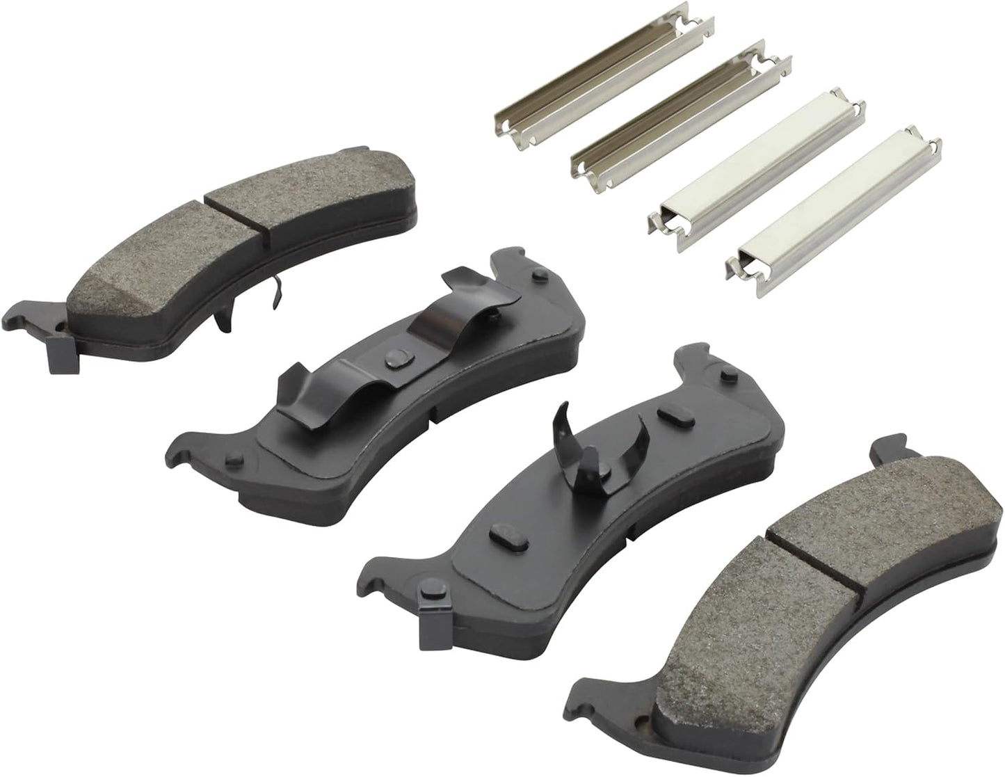 Premium Semi-Metallic Rear Brake Pads (1001-0625M) Compatible with Jeep Grand Cherokee 1994-1994