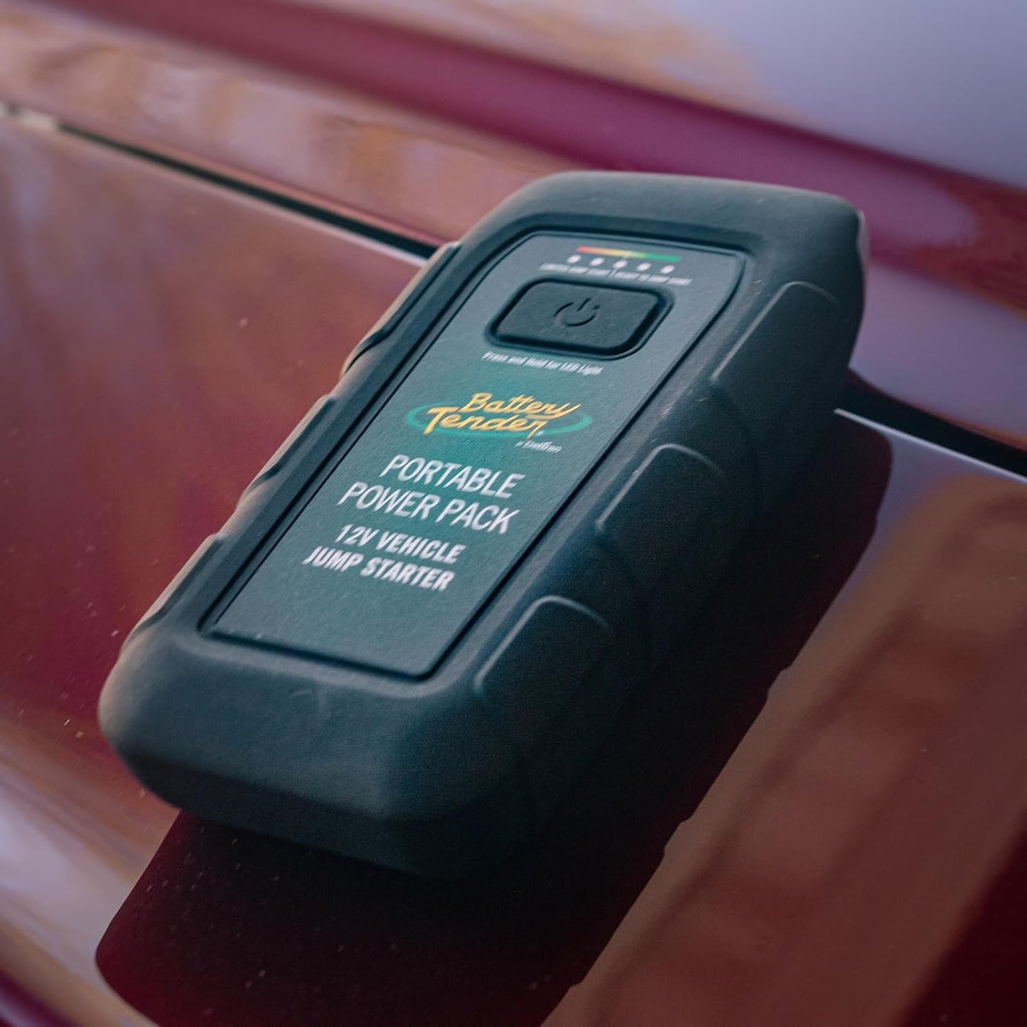 Battery Tender 600 AMP Lithium Jump Starter for 12V Batteries in Gas and Diesel Engines Up to V6-6400mAh Portable Emergency Power Station - 030-1000-WH