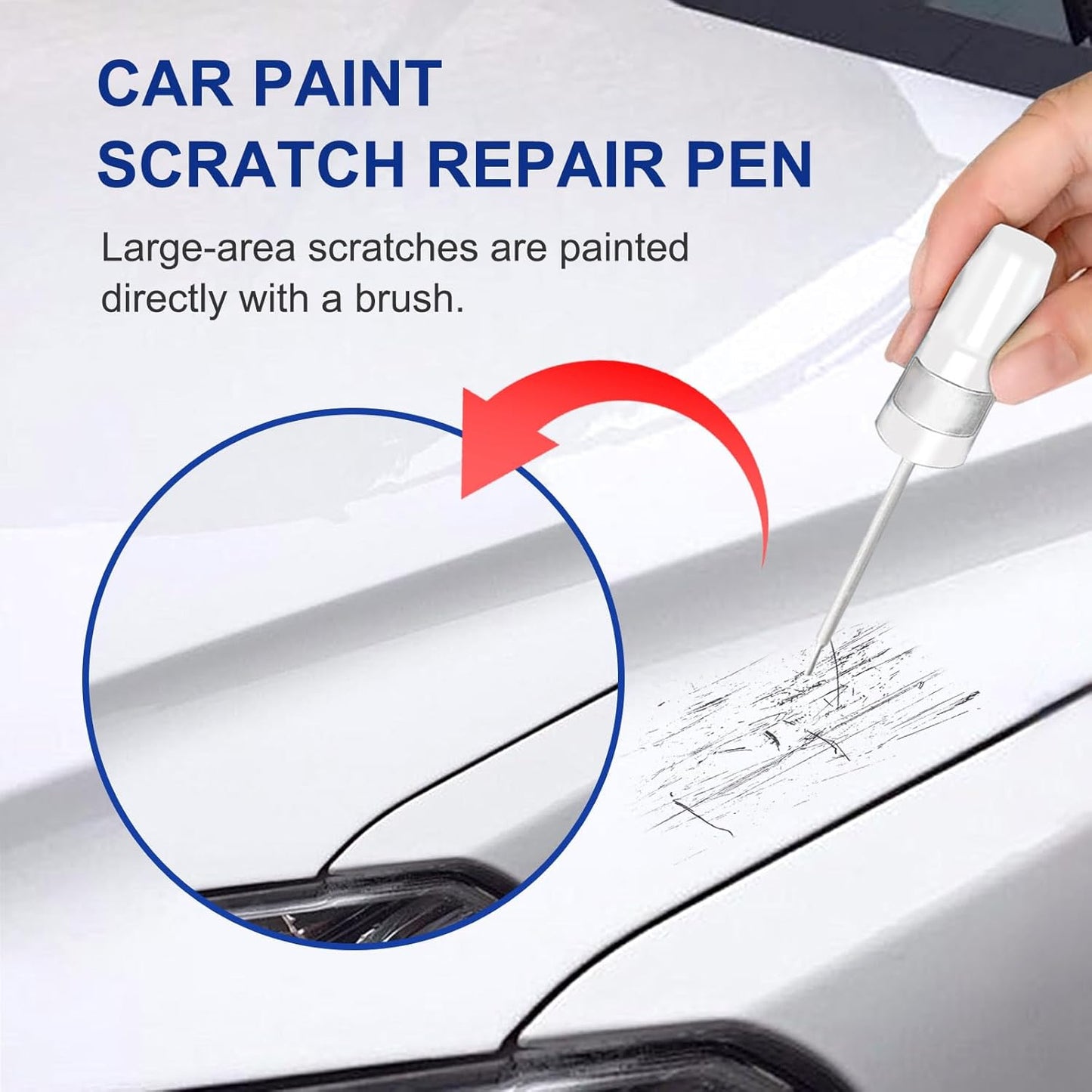 Black(PX8) Touch Up Paint for JEEP-Exact Match–Chips and Nicks Car Paint Scratch Repair Kit Automotive Paint Pen for Wrangler-JK/Commander/Compass/Grand-Cherokee/Liberty/Patriot/Renegade