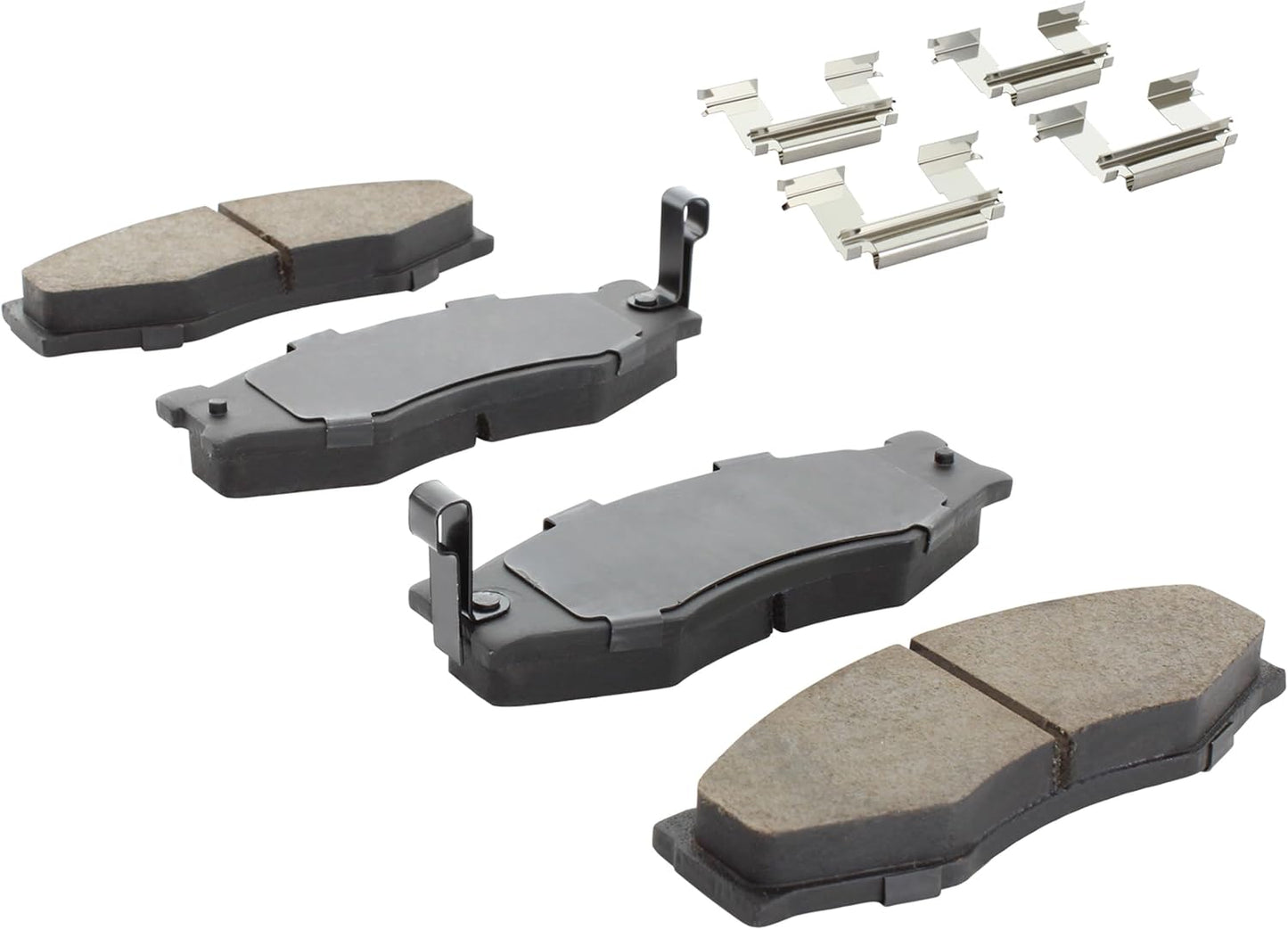 Premium Ceramic Front Brake Pads (1001-0266C) Compatible with 1983-1997 INFINITI/Nissan (200SX/300ZX/720/D21/Ichi Van/M30/Maxima/Multi/Pickup/Stanza)