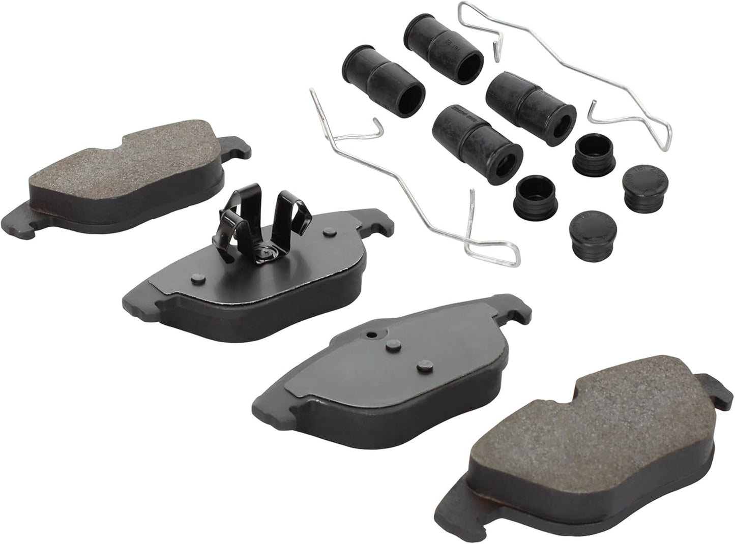 Premium Ceramic Rear Brake Pads (1001-1341C) Compatible with 2008-2018 Mercedes-Benz (C180/C200/C250/C280/C300/C350/E350/E400/E550)