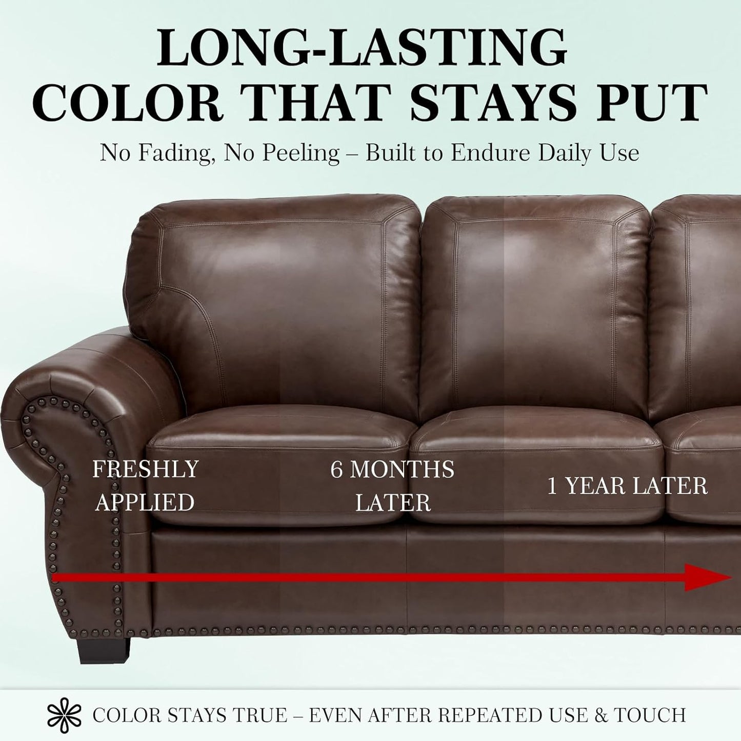 Leather Color Restorer, Leather Recoloring Balm, Scratch Remover, Leather Dye, Leather Paint with Leather Conditioner, Leather Repair Kit for Furniture Couches Car Seats Shoes, Beige