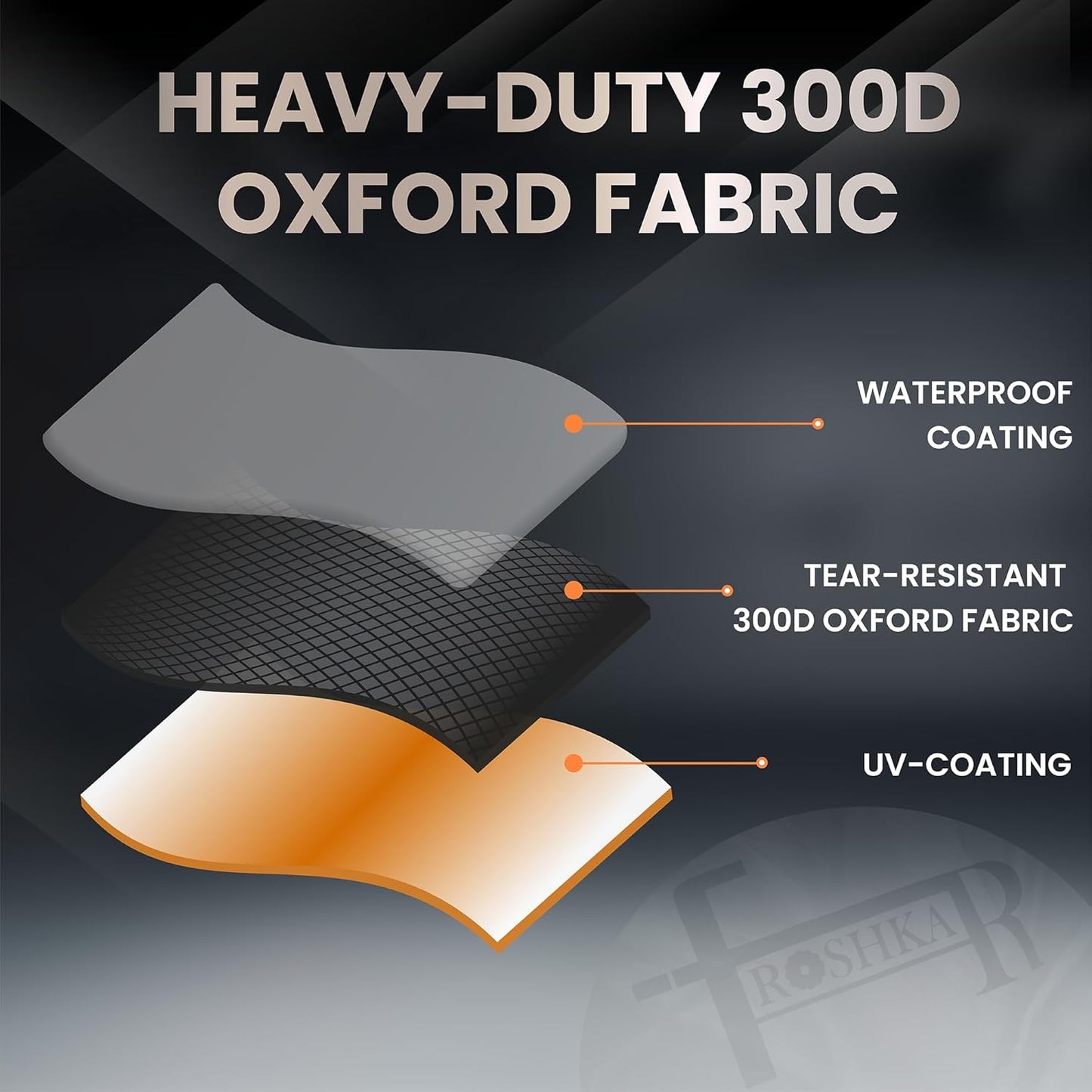 Motorcycle Cover Waterproof Outdoor with Cotton Lining, All Weather Protection from Rain, Dust & Snow - 300D Heavy Duty, Lock Holes, Storage Bag, Universal Fits up to 96" Motorcycles - MC1