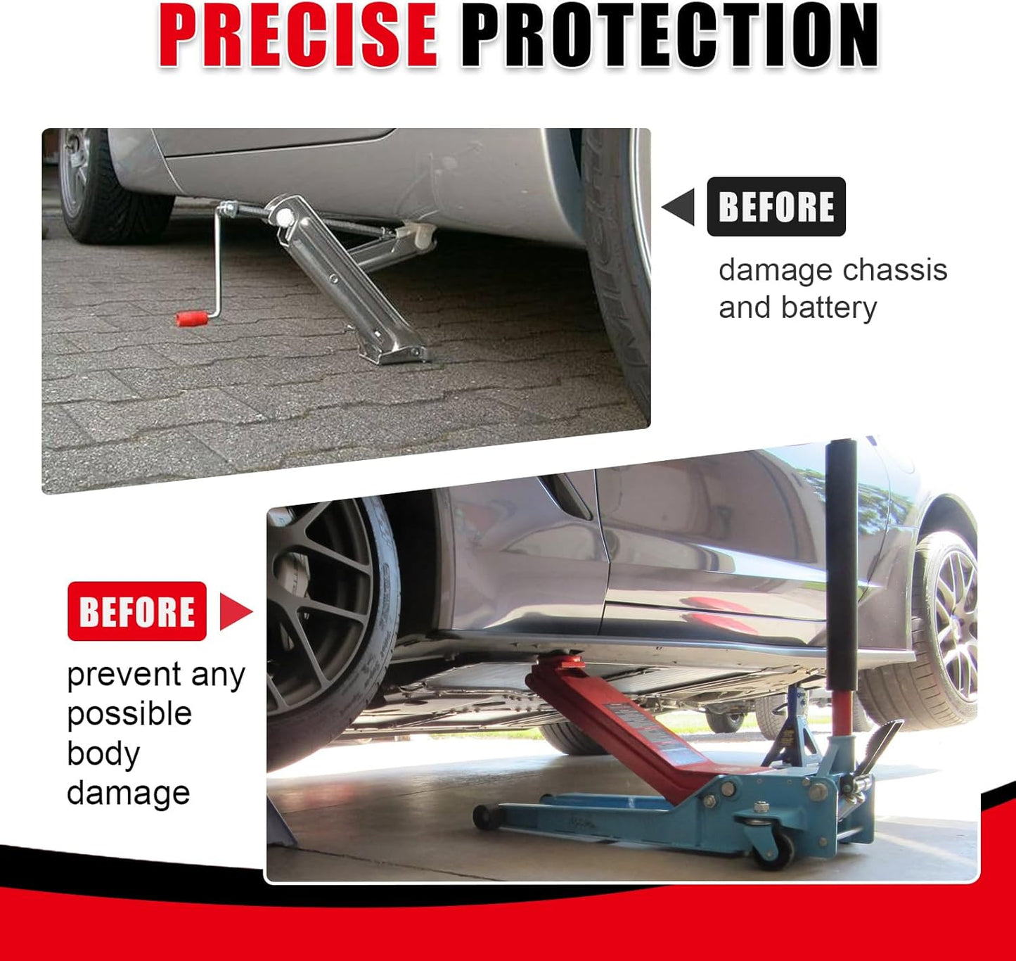 C8 Jacking Lift Pad Puck Billet Aluminum 4 Packs Fit for 2020-2025 Corvette C8