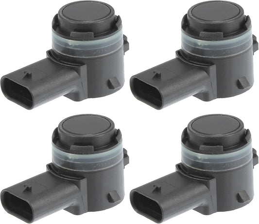 X AUTOHAUX 4 Pcs No.A0009055504 Car Bumper PDC Backup Parking Reverse Assist Sensor for Mercedes-Benz GLE-Klasse Coupe C292 2015-Present