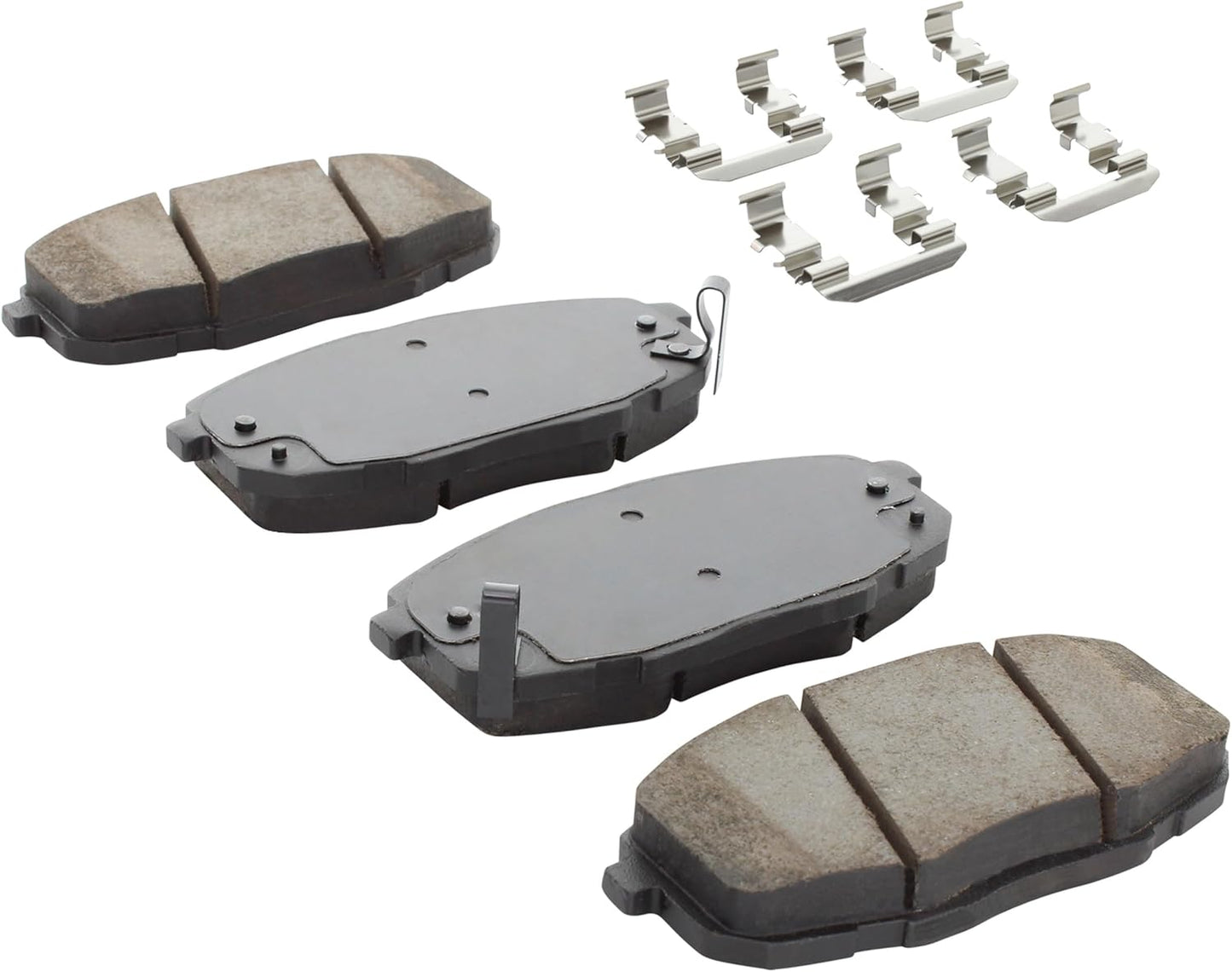 Premium Ceramic Front Brake Pads (1001-1397BC) Compatible with Kia Soul 2014-2016