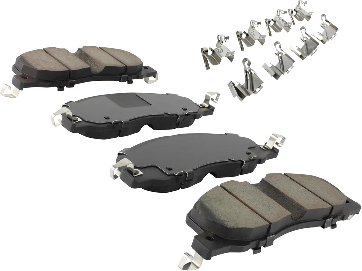 Premium Ceramic Front Brake Pads (1001-2230C) Compatible with Ford Explorer 2020-2025, Lincoln Aviator 2020-2025