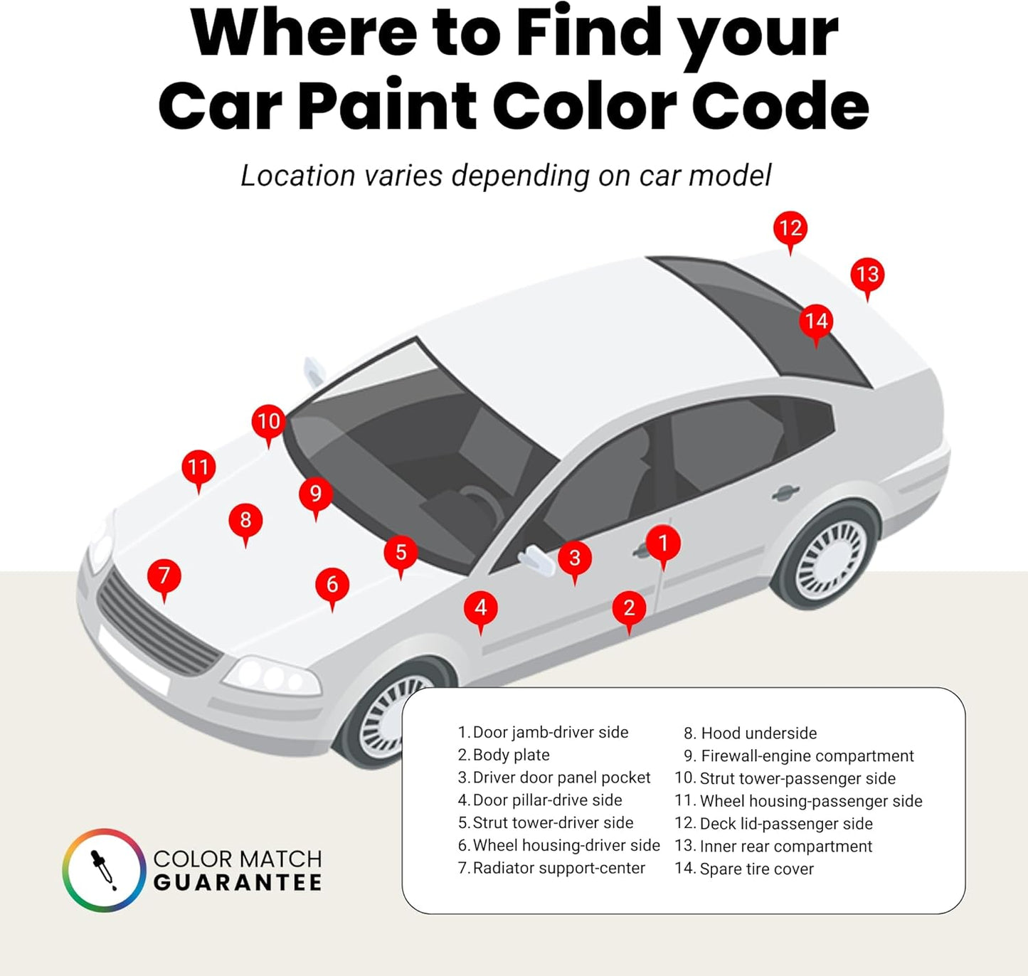 TouchUpDirect 1L7 Underground Compatible with Toyota Exact Match Touch Up Paint Brush - Essential Kit