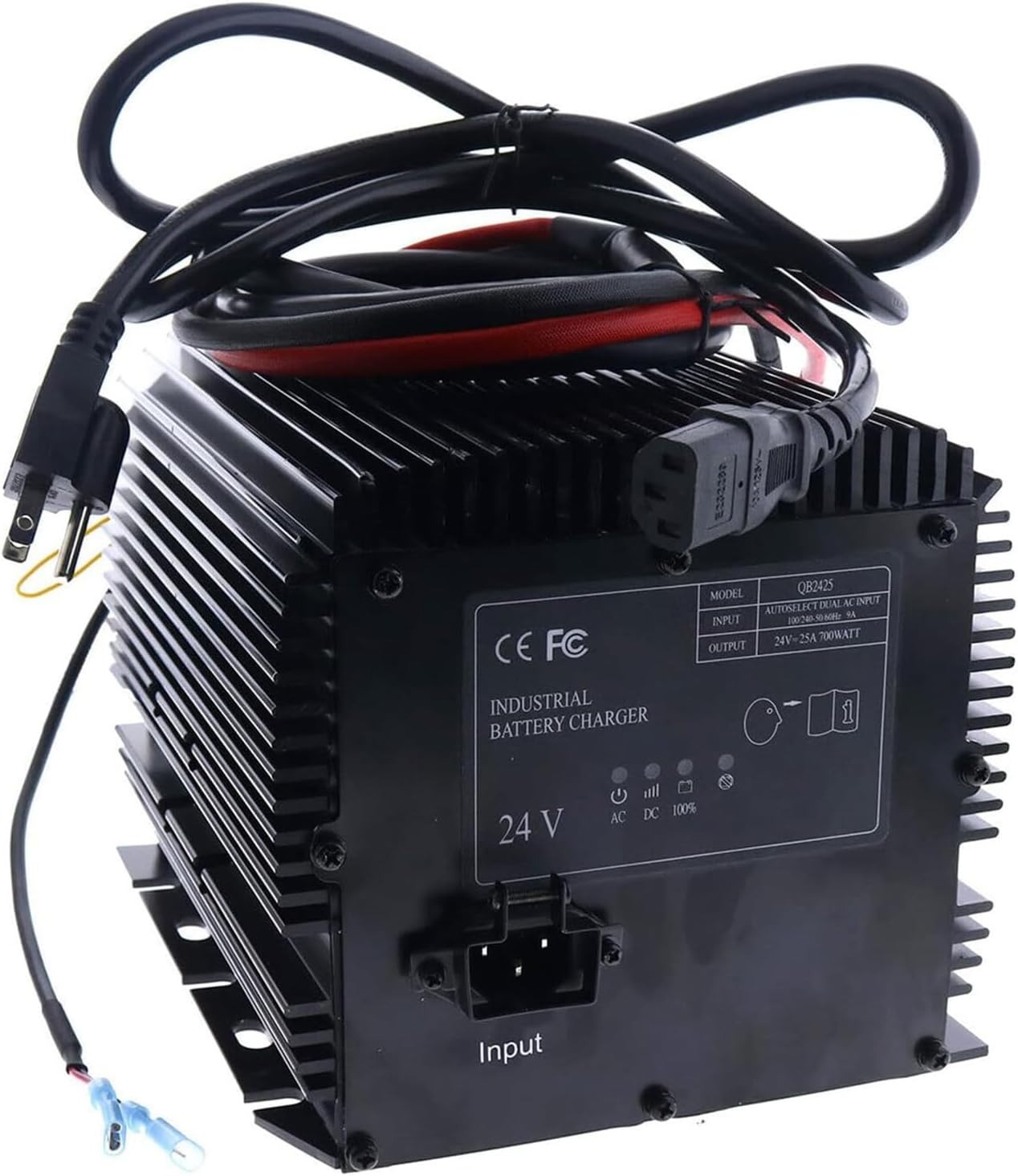 FridayParts Battery Charger 24V 25A Signet HB600 HB600-24b Compatible for Genie Skyjack JLG Scissor Lift
