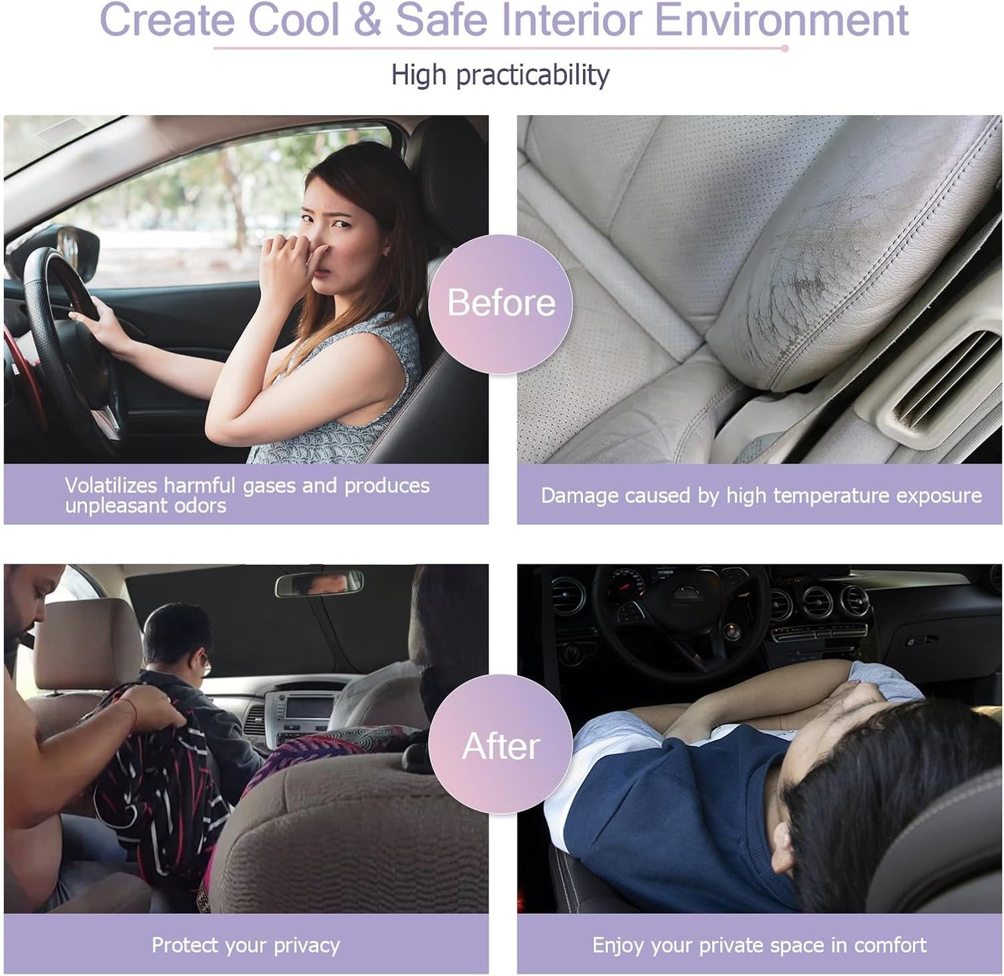 LUWU for 2023 2024 2025 Chevy Colorado & GMC Canyon Windshield Sun Shade Windshield Sunshades 2025 Chevy Colorado Accessories GMC Canyon Accessories Sunshade Cover Block UV Ray Front Window Sunshade