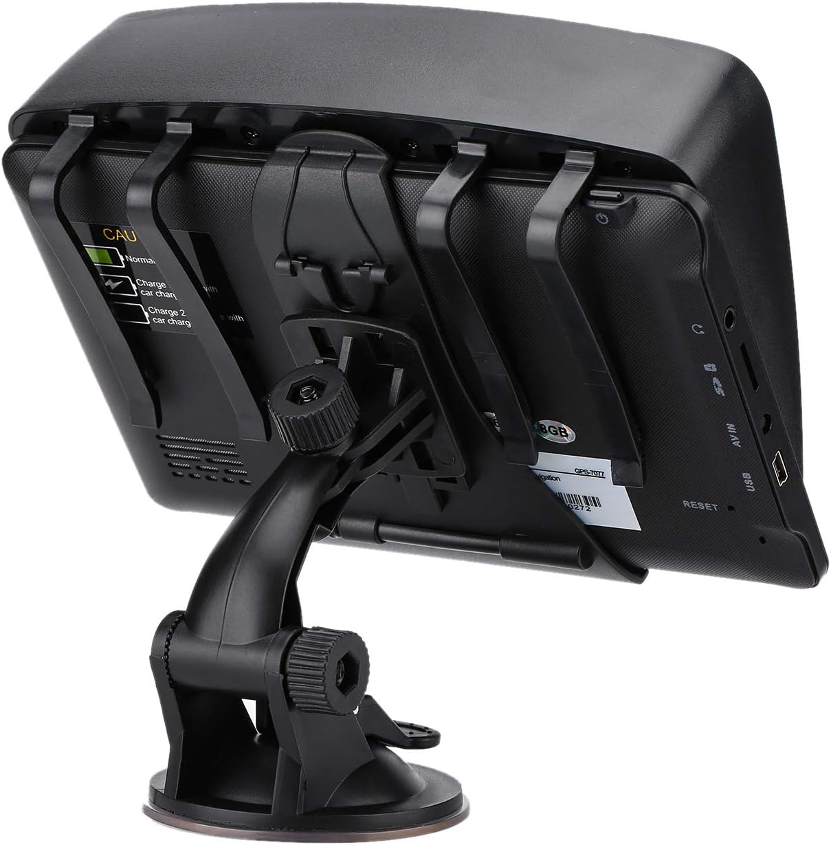 GPS Navigator for Car Truck RV, 7 Inch Touch Screen, Latest 2025 Maps for Car GPS, Support Voice Turn-by-Turn Guidance, Speed and Red Light Warning, Custom Truck Routing